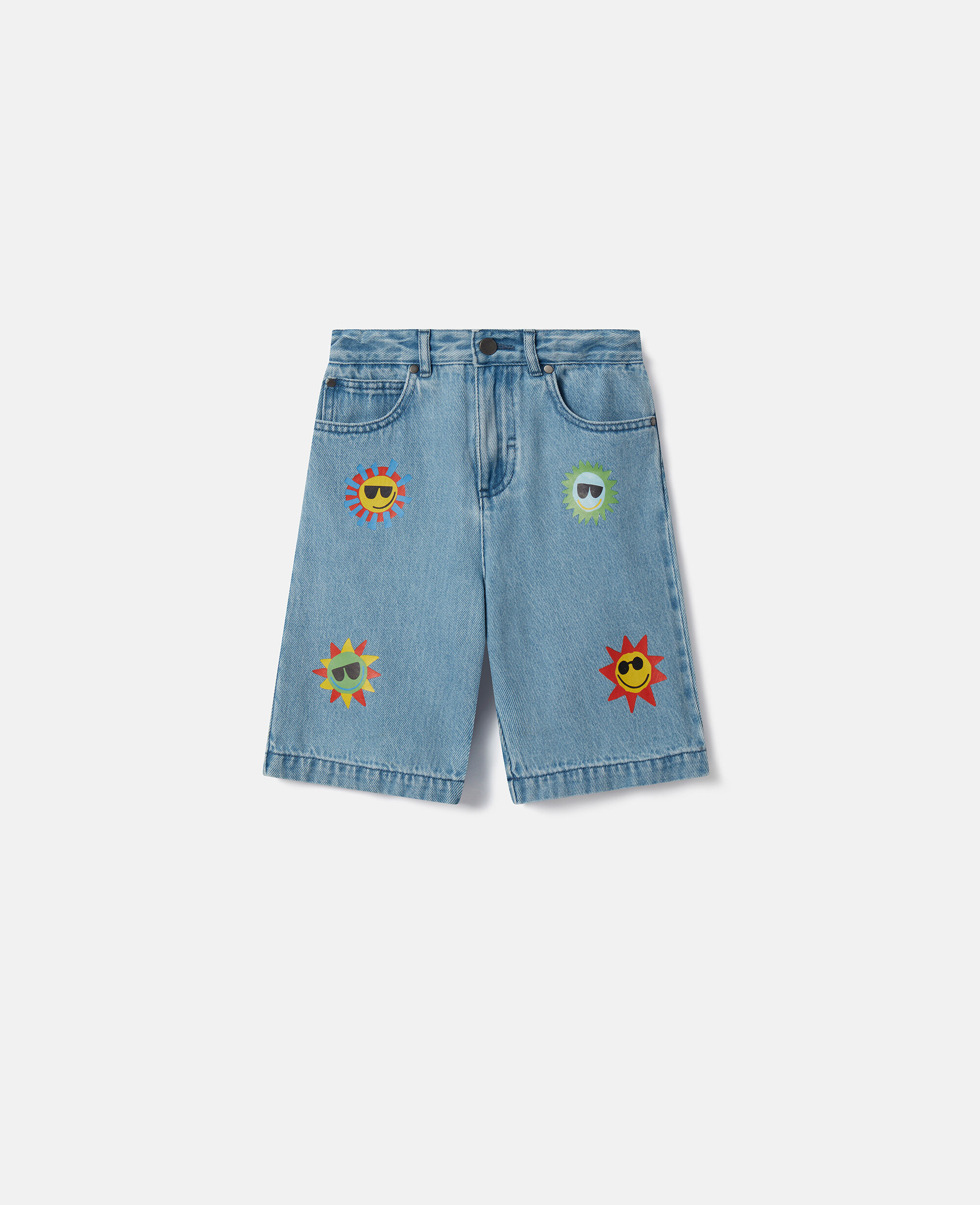 Stella mccartney denim shorts shop