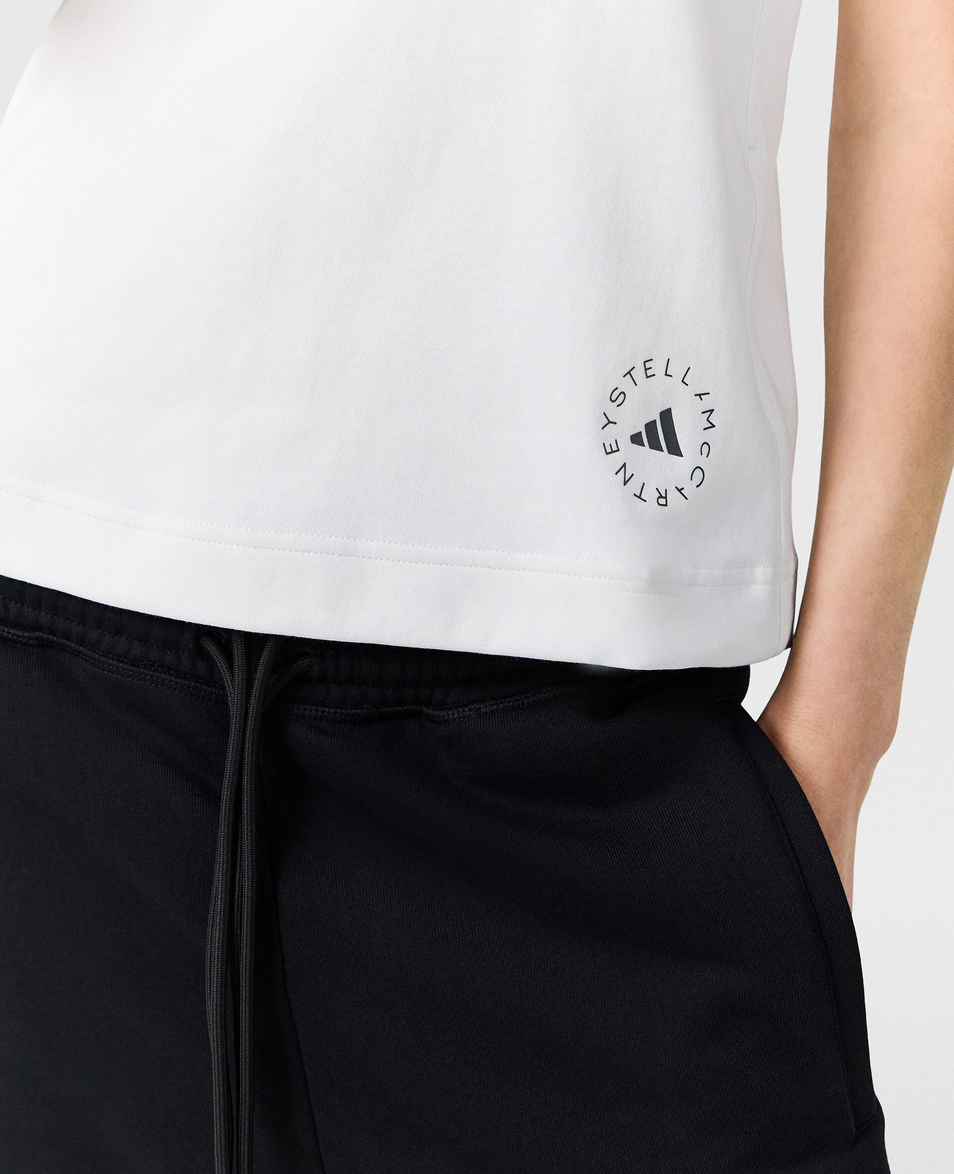 Tanktop mit Logo-Weiß-large image number 6