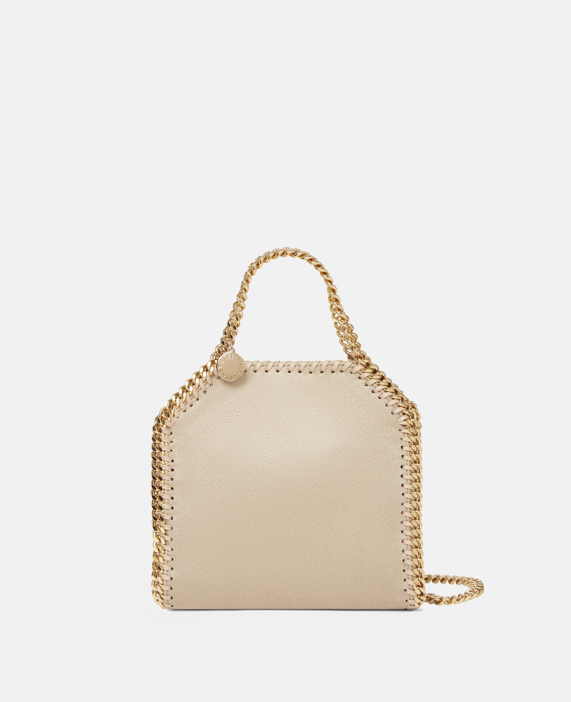 STELLA McCARTNEY ファラベラ ラフィアトート Women Clotted Cream ファラベラ タイニー トートバッグ | Stella