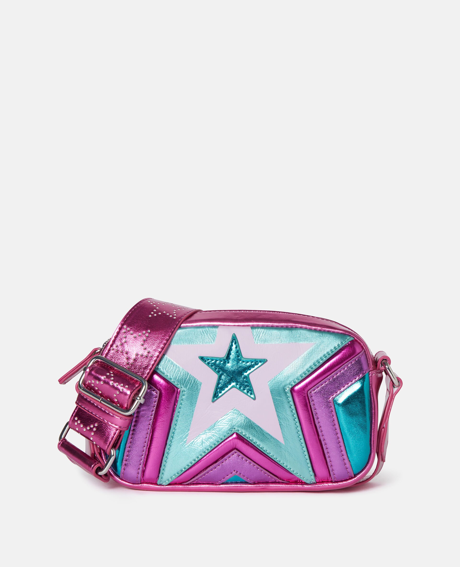 Star Graphic Crossbody Bag-Multicolour-large image number 0