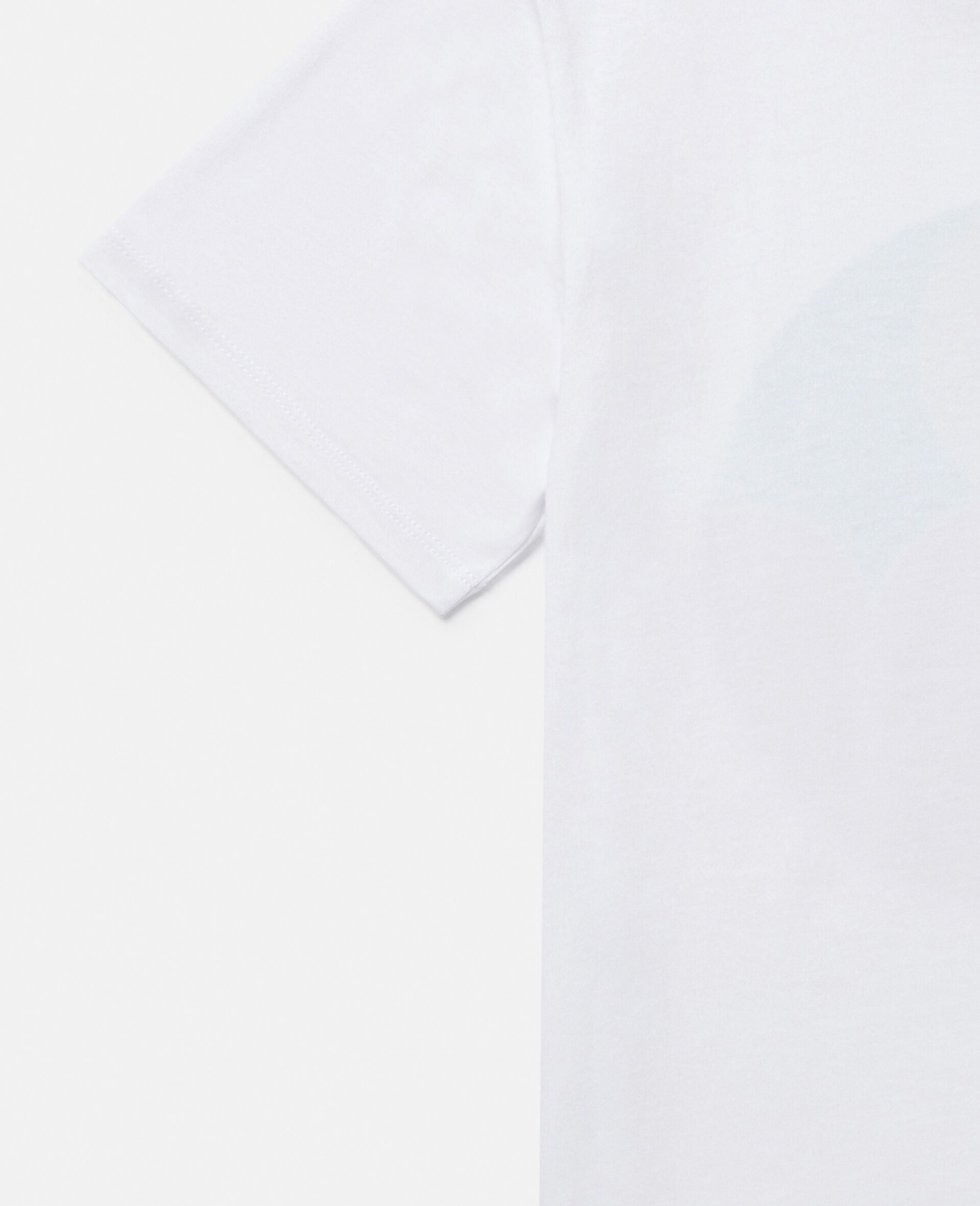 Stella Logo Love Graphic T-Shirt-White-large image number 3