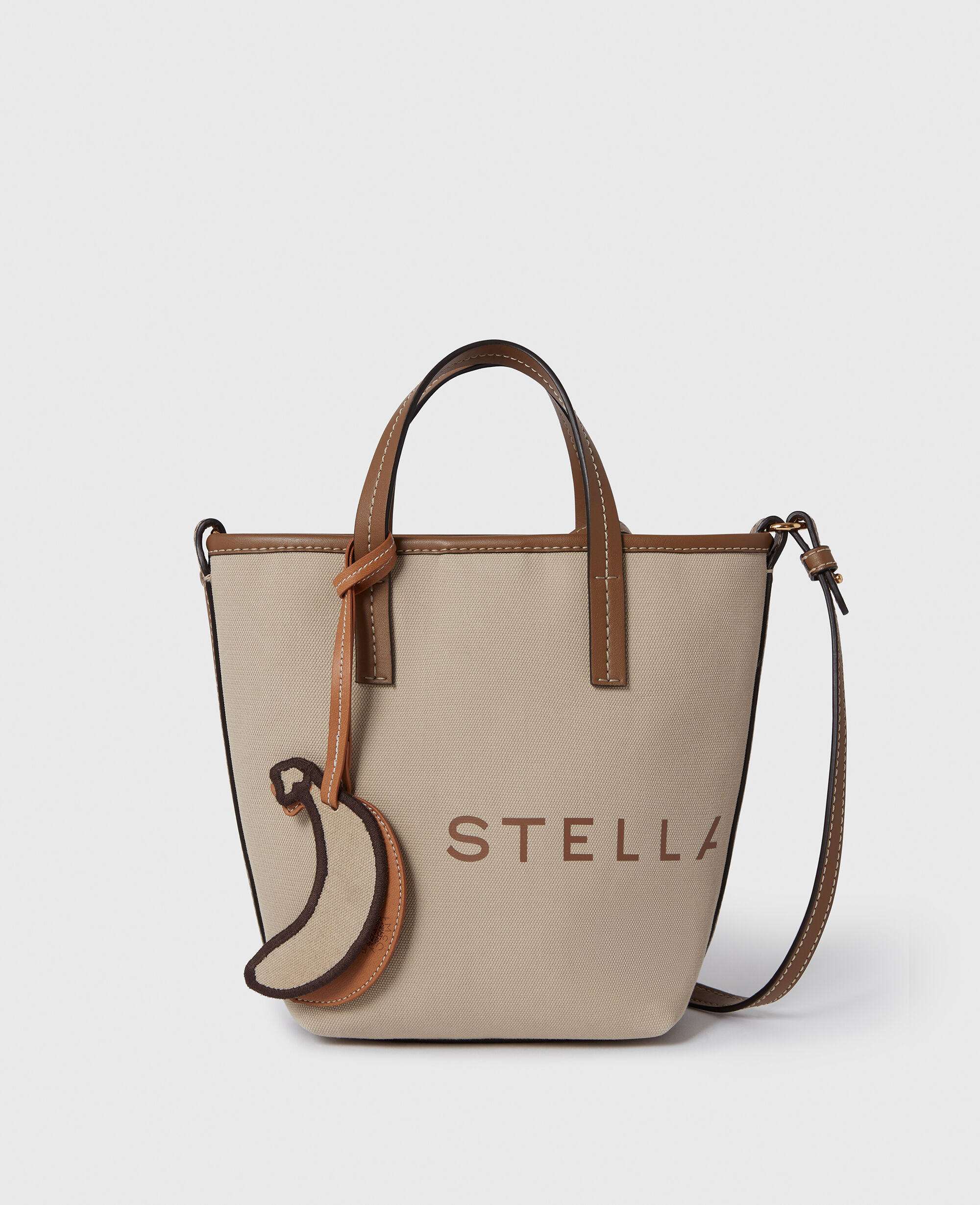 ◆SALE◆直営店◆【Stella McCartney】SMC Bananatex トート Women Black and white SMC Bananatex® Large Tote Bag | Stella