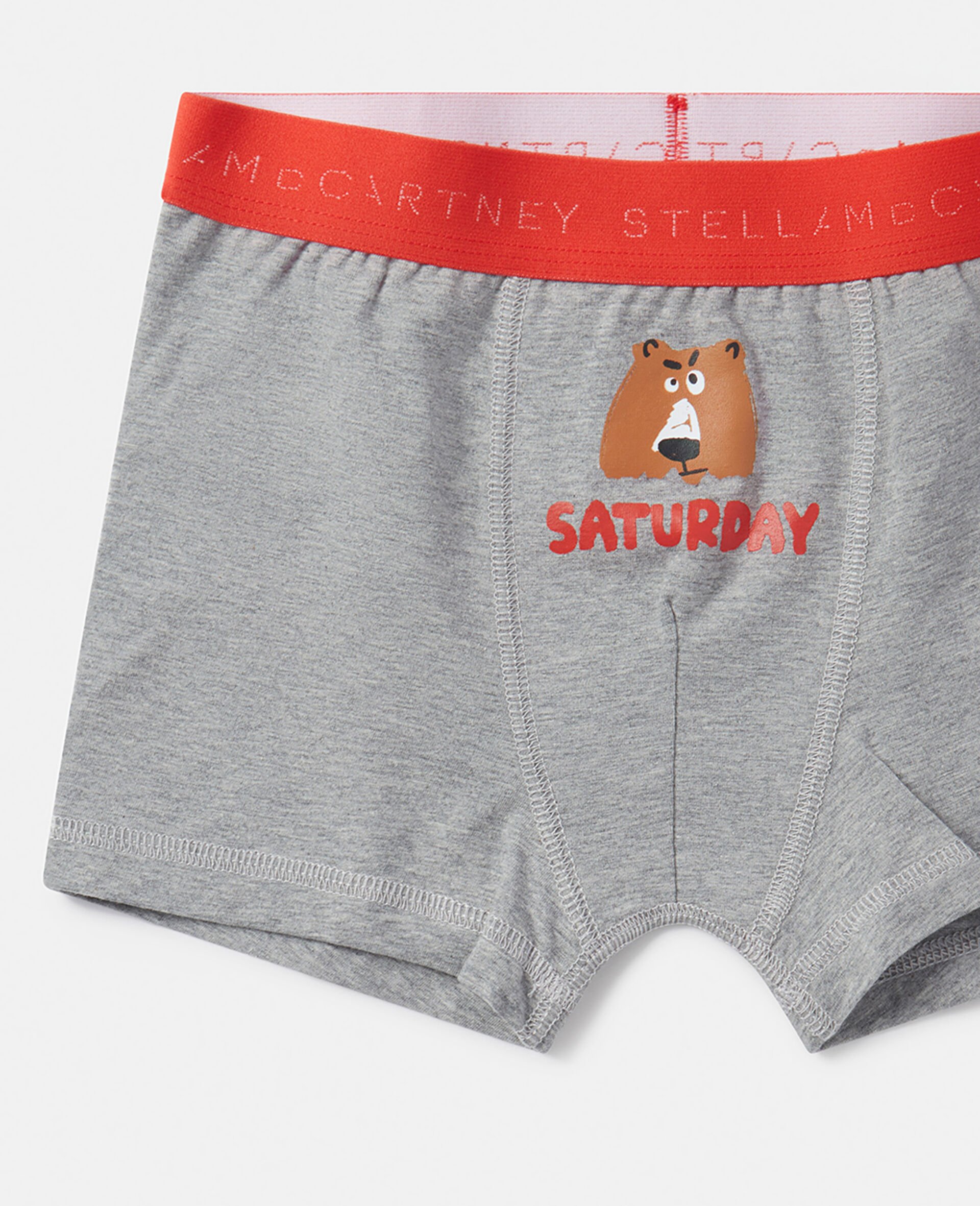 7 Pack of Bear Badge Days of the Week Boxers-Multicolour-large 7 Pack of Bear Badge Days of the Week Boxers-Multicolour-large image number 4