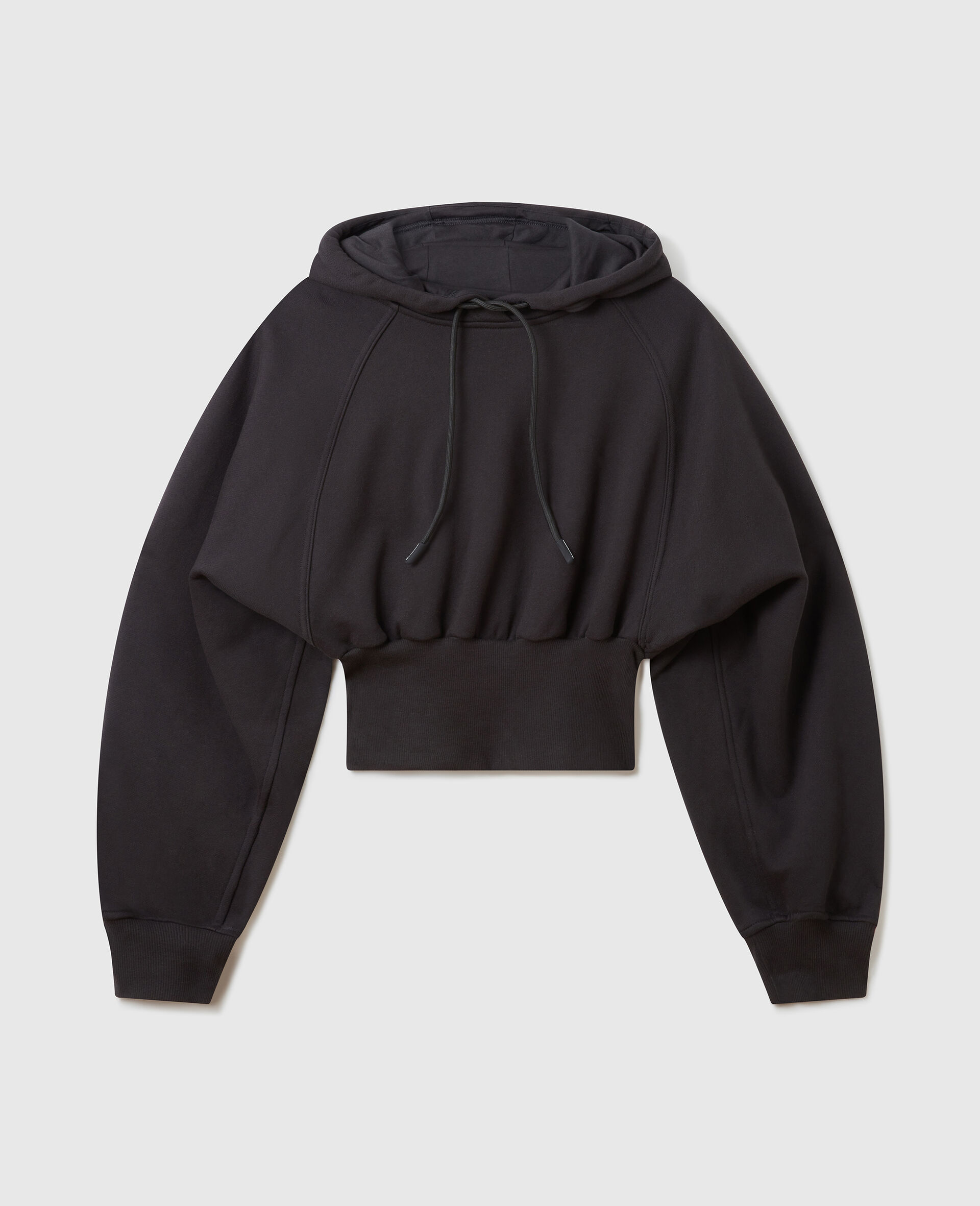 TrueLife Cropped Hoodie-Black-medium