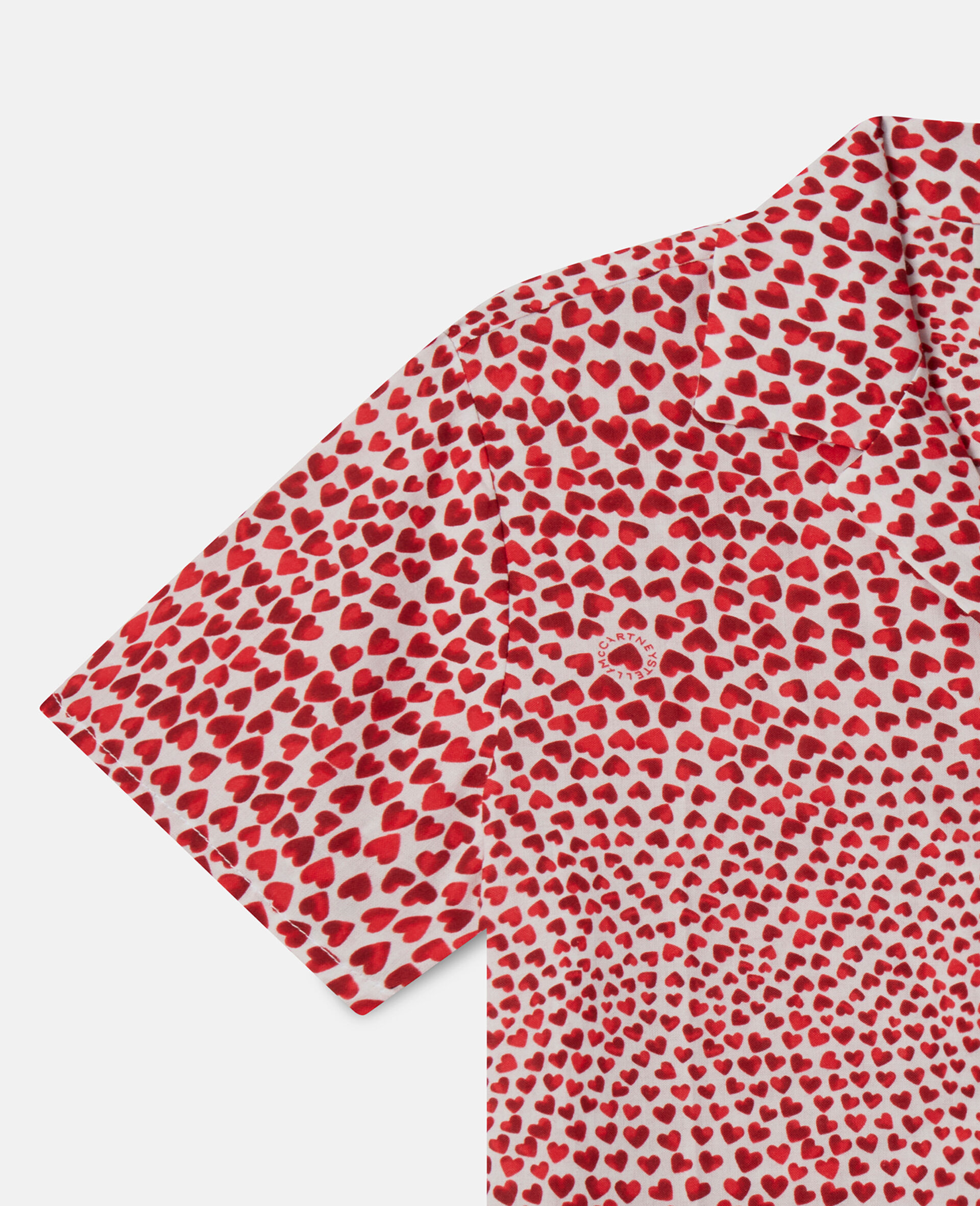 Camicia in cotone biologico con cuori High Summer-Fantasia-large image number 3