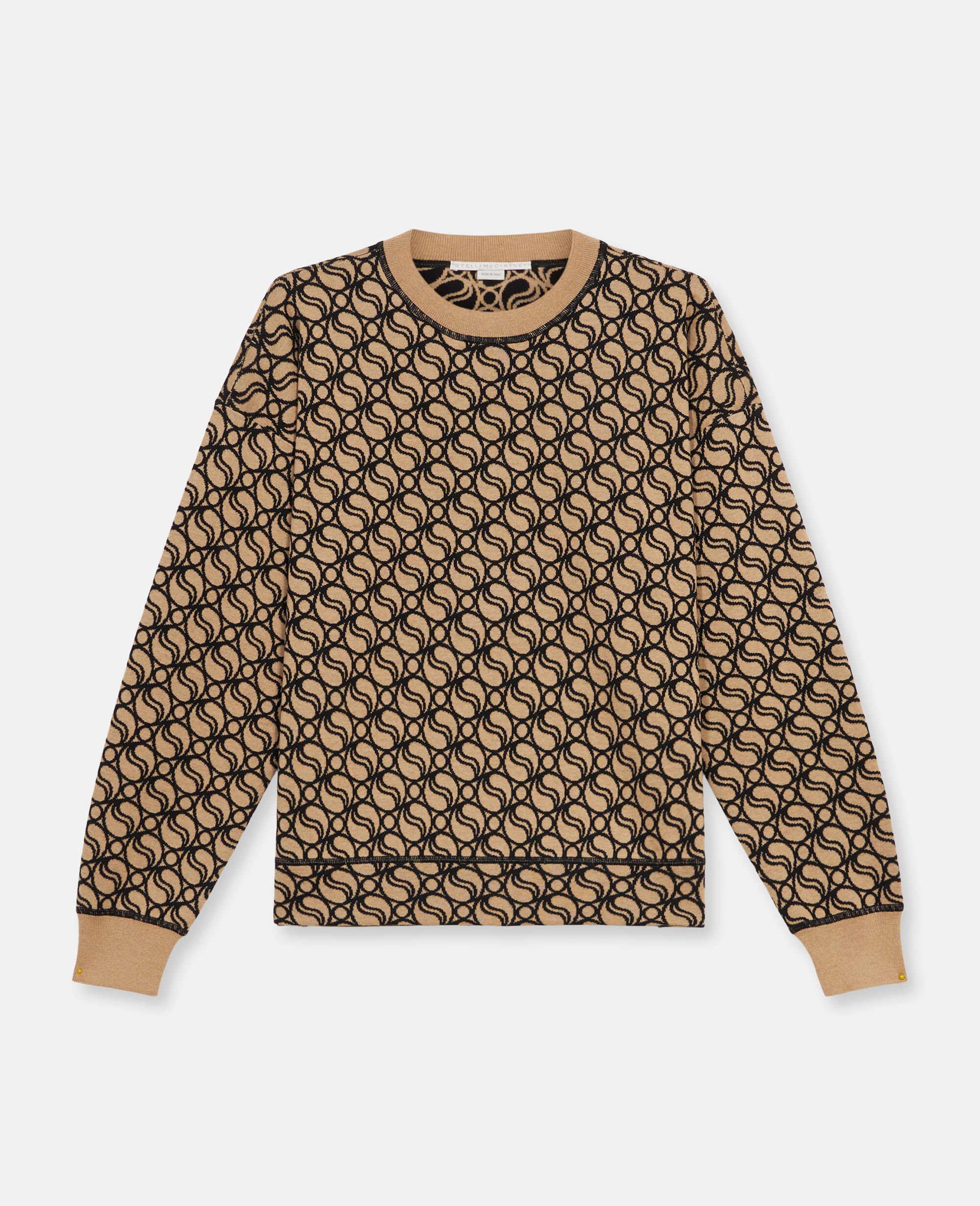 Women マルチカラー S-Wave ウールニットセーター | Stella McCartney JP