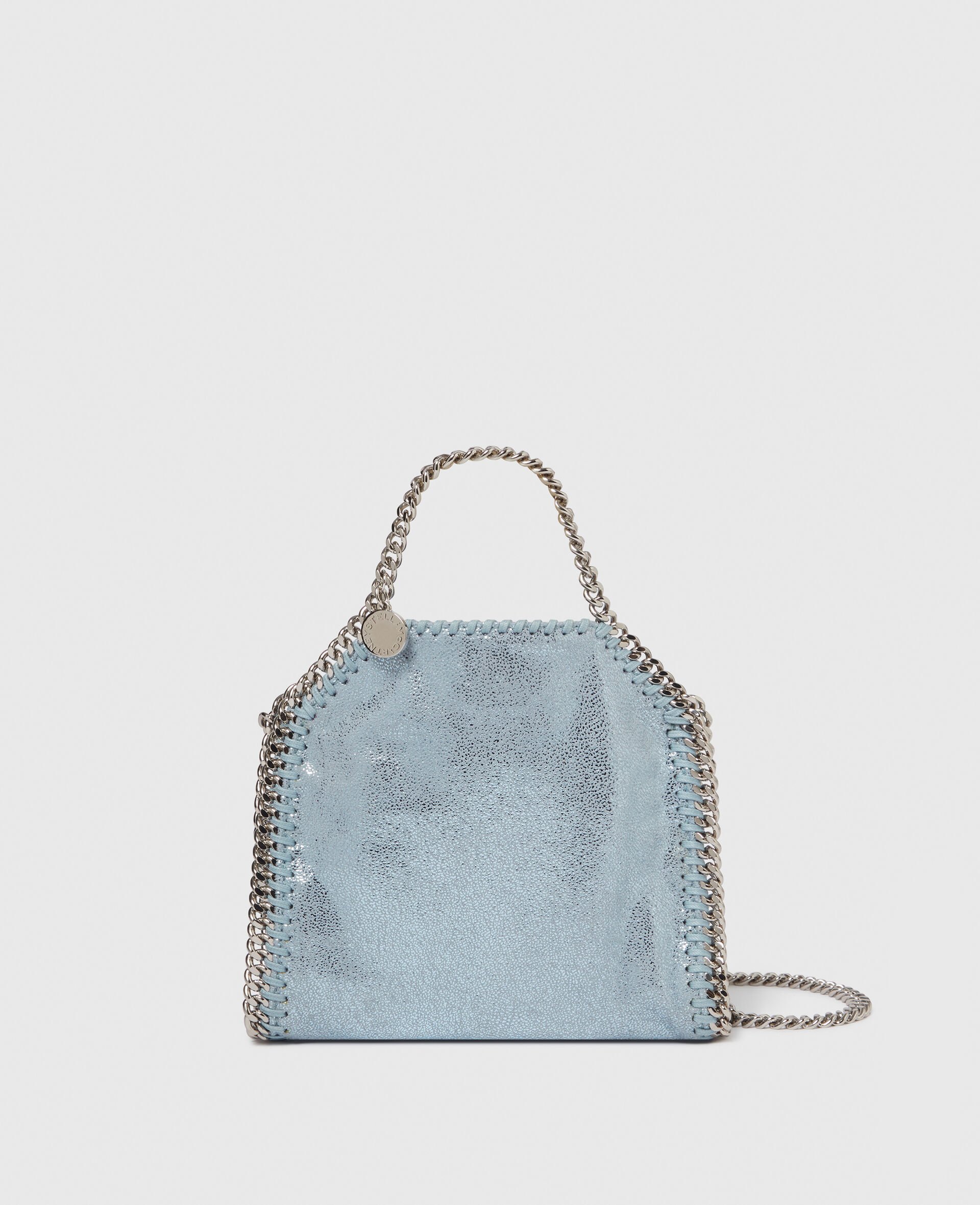 Mini-Tote Bag Falabella Pearl-Blau-medium