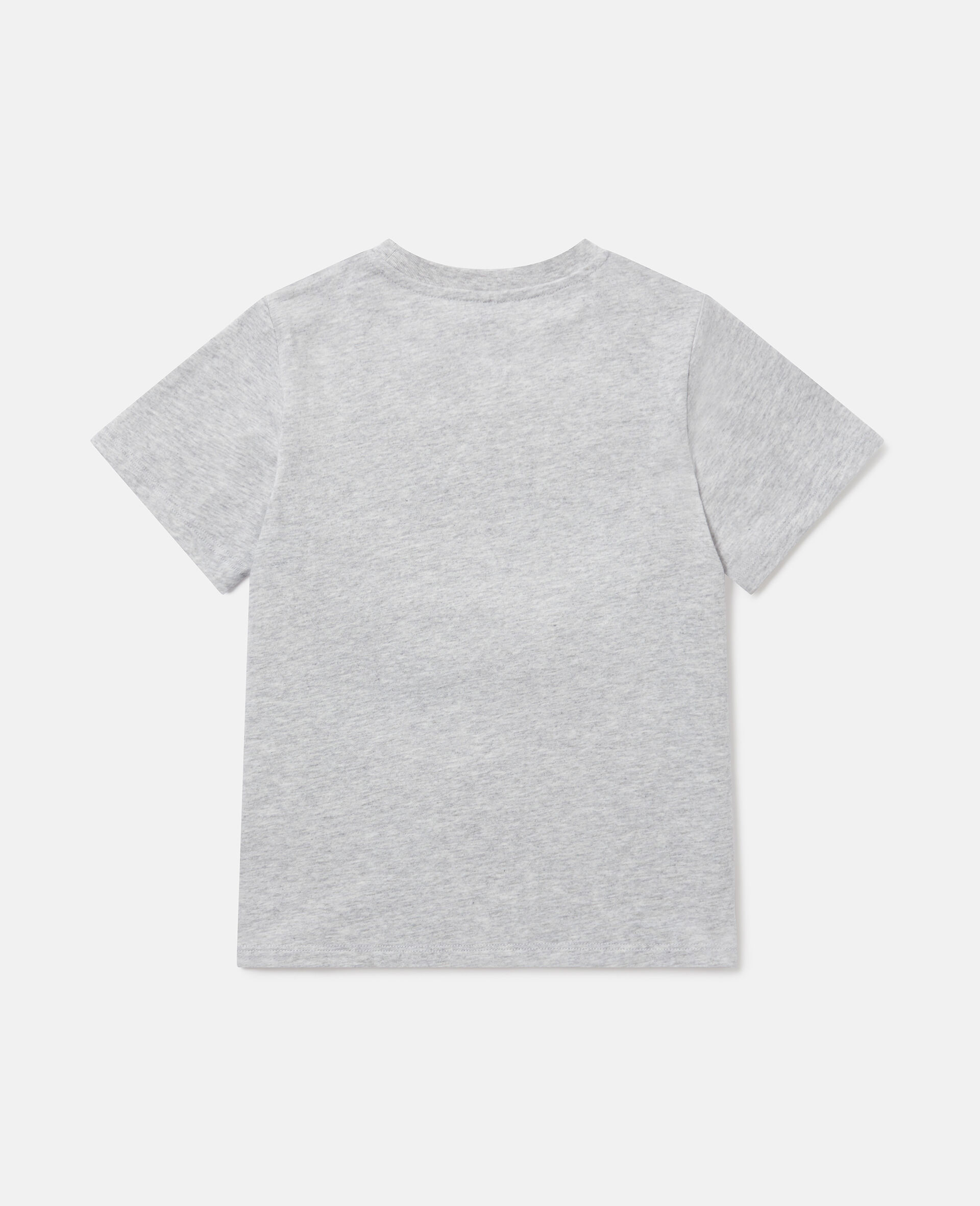 T-Shirt con Grafica Ragno-Grigio-large image number 2