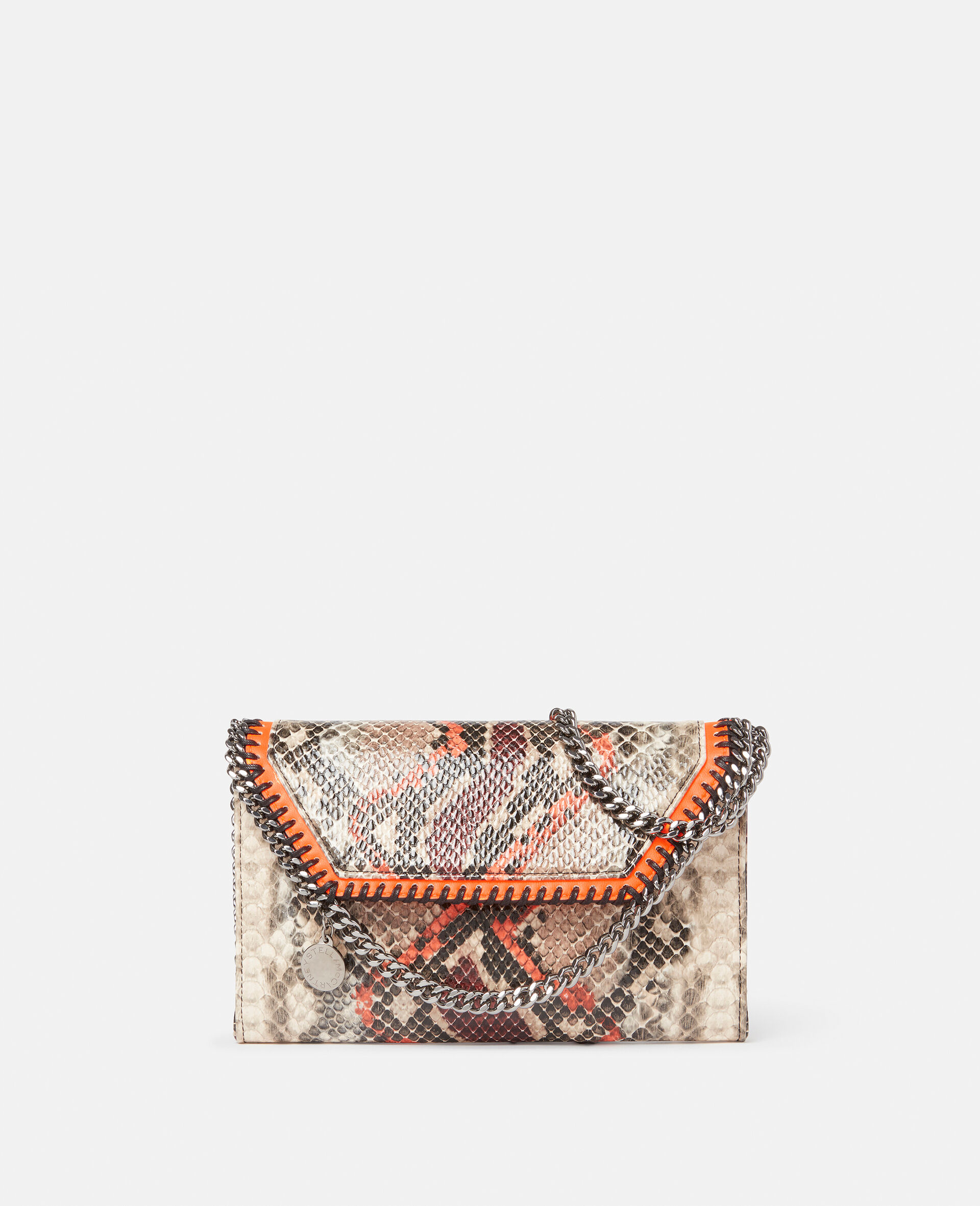Falabella Mini Shoulder Bag-Orange-large image number 0