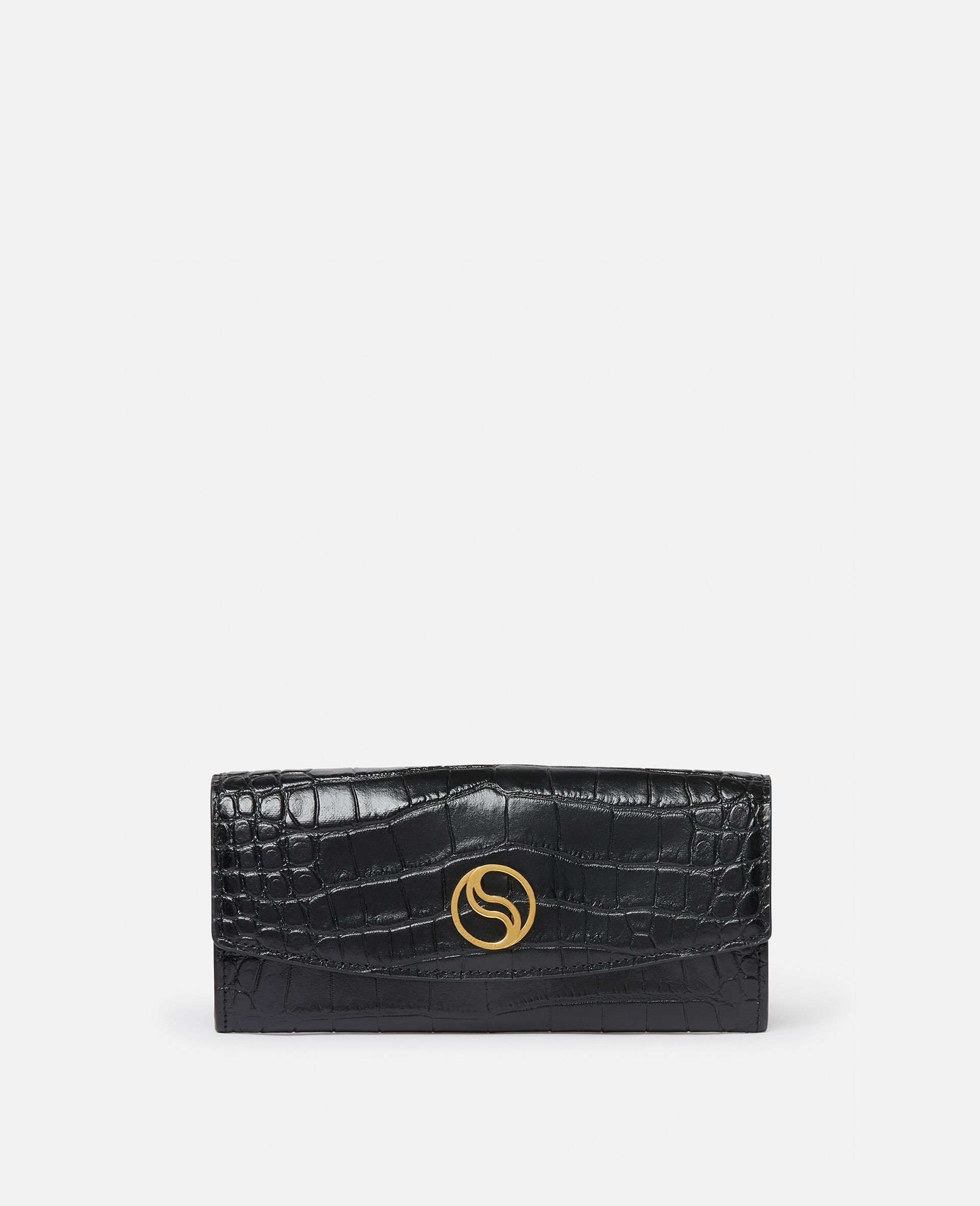 S-Wave Croc-Effect Continental Wallet-Multicolour-large image number 0