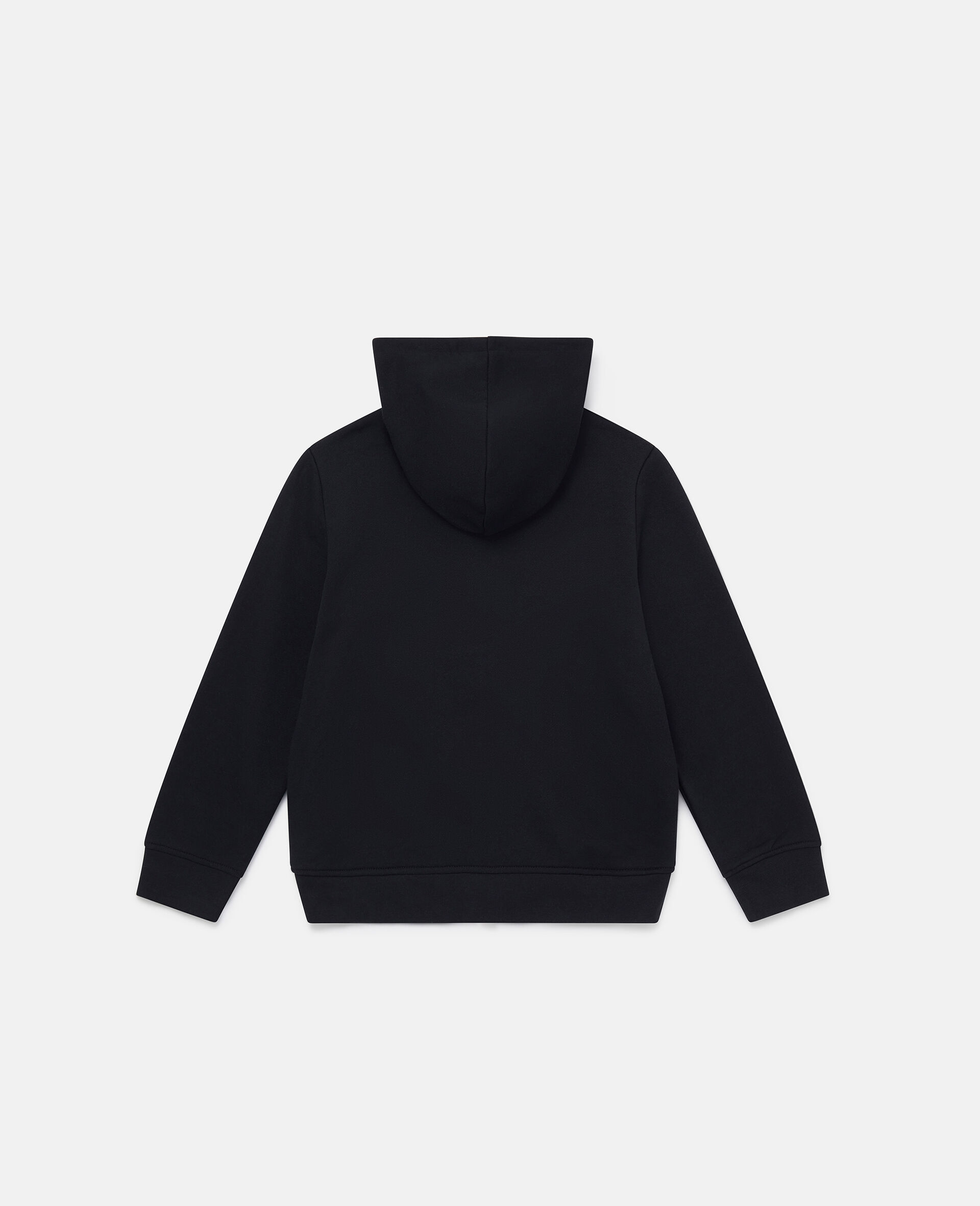 Colour Pop Zip Hoodie-Black-large image number 2
