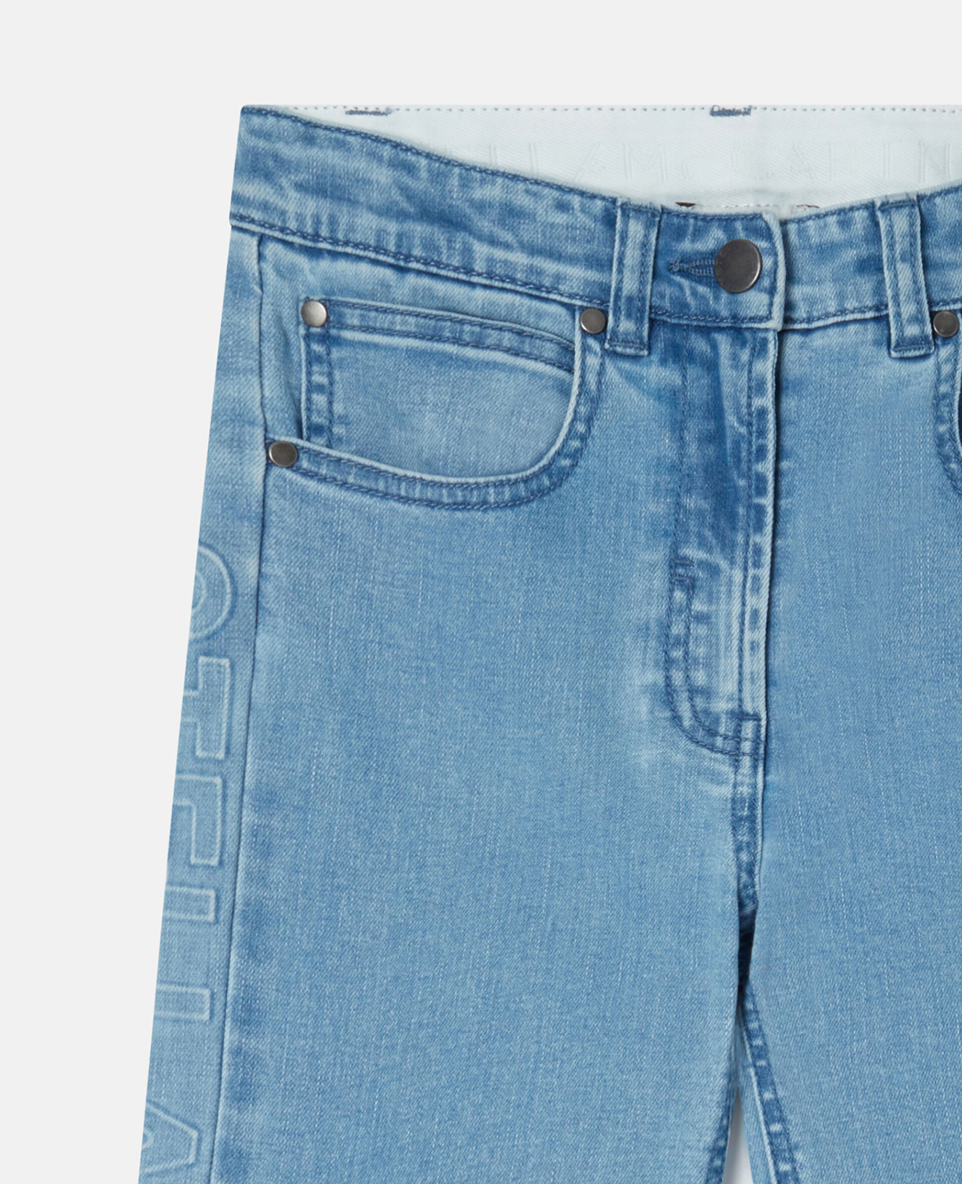 Flared Jeans-Blue-large Flared Jeans-Blue-large image number 1