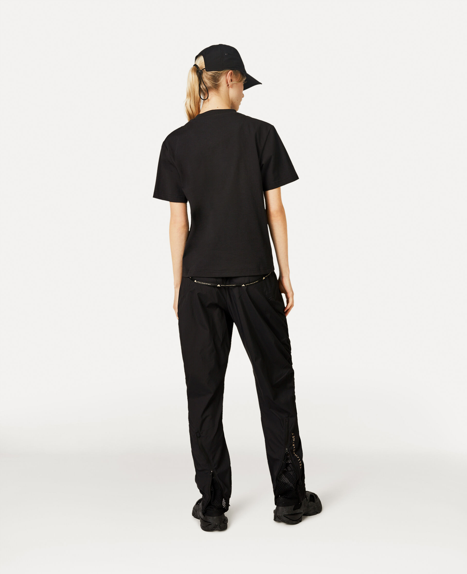 TrueCasuals Logo T-Shirt-Black-large image number 2