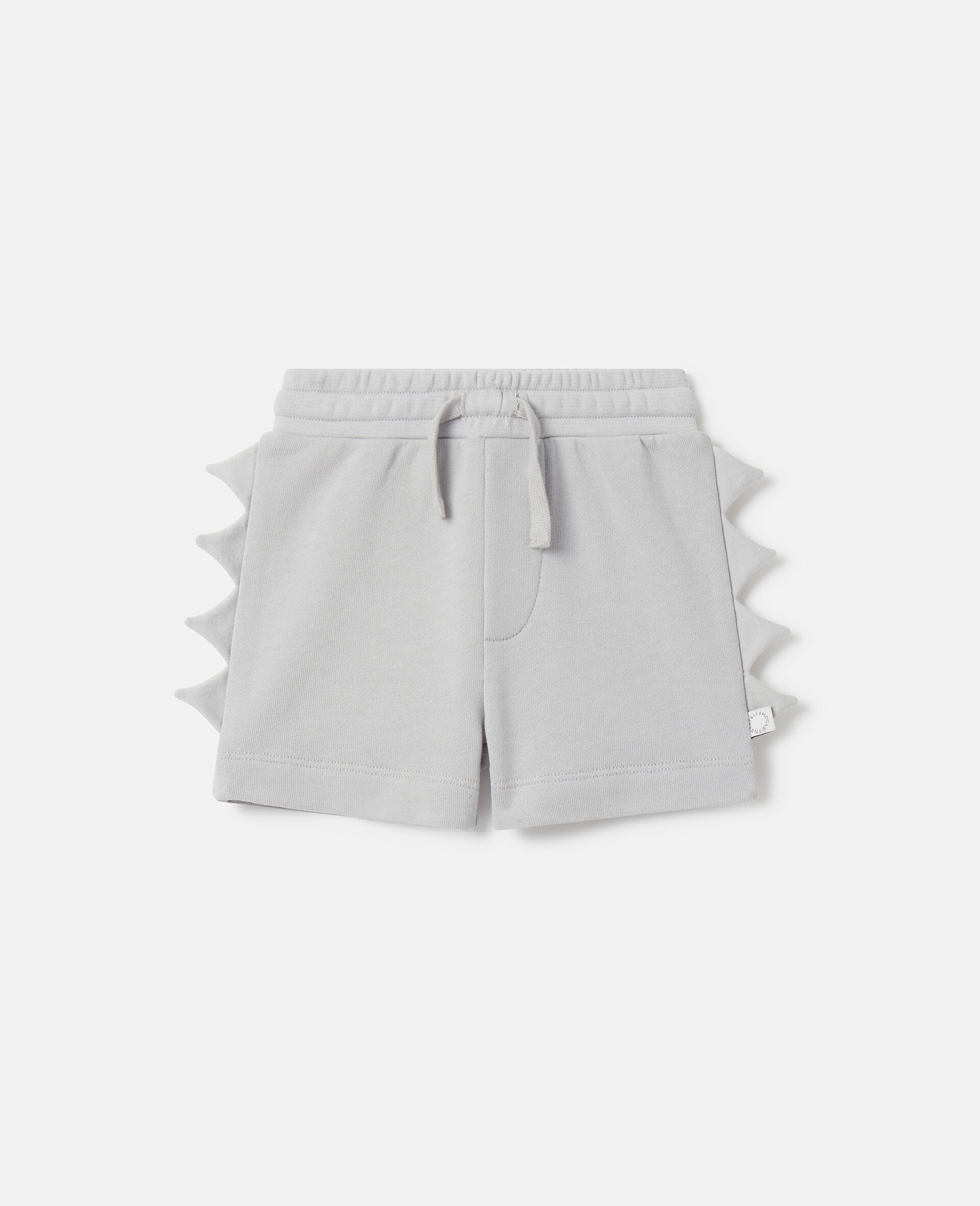 Shark Fin Spike Shorts-灰色-medium