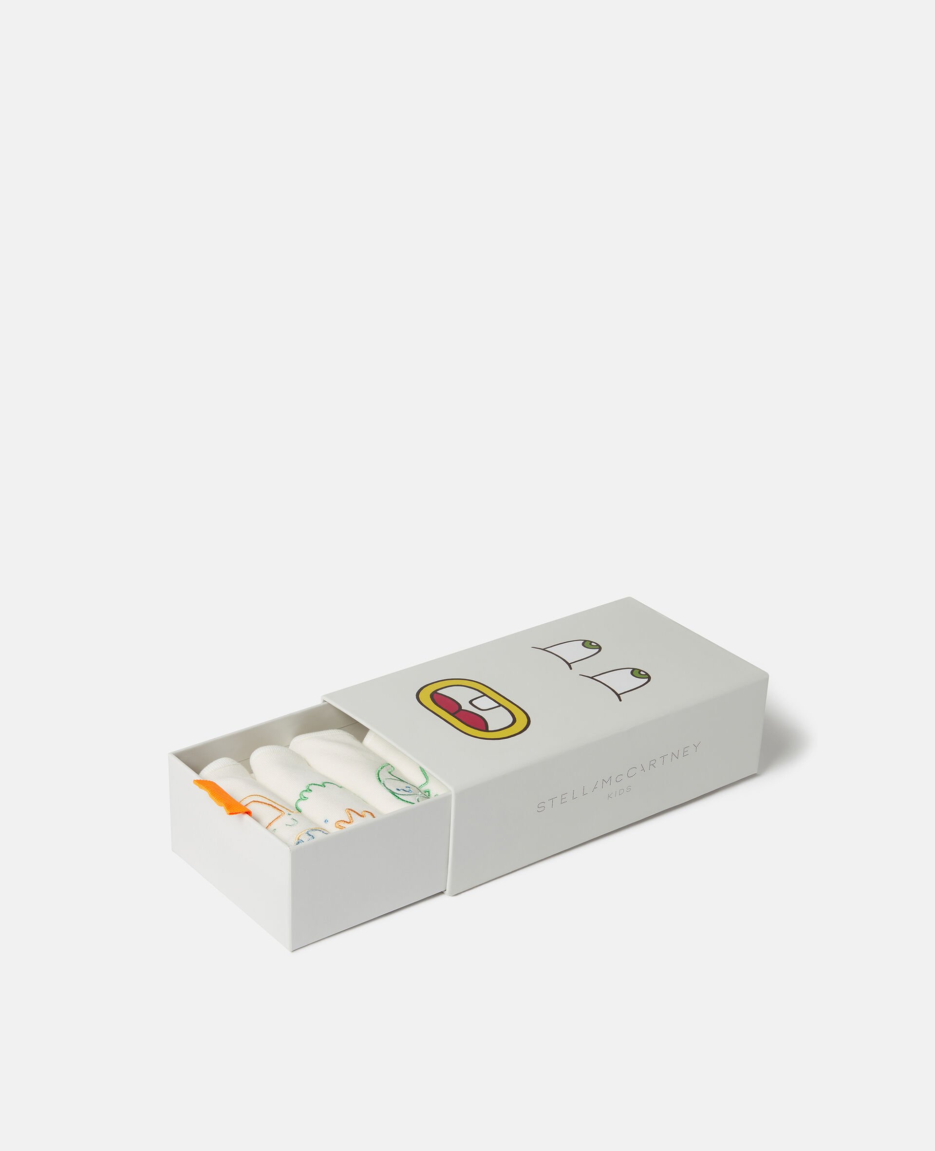 Ensemble de 7 bavoirs brodes-Cream-large image number 3