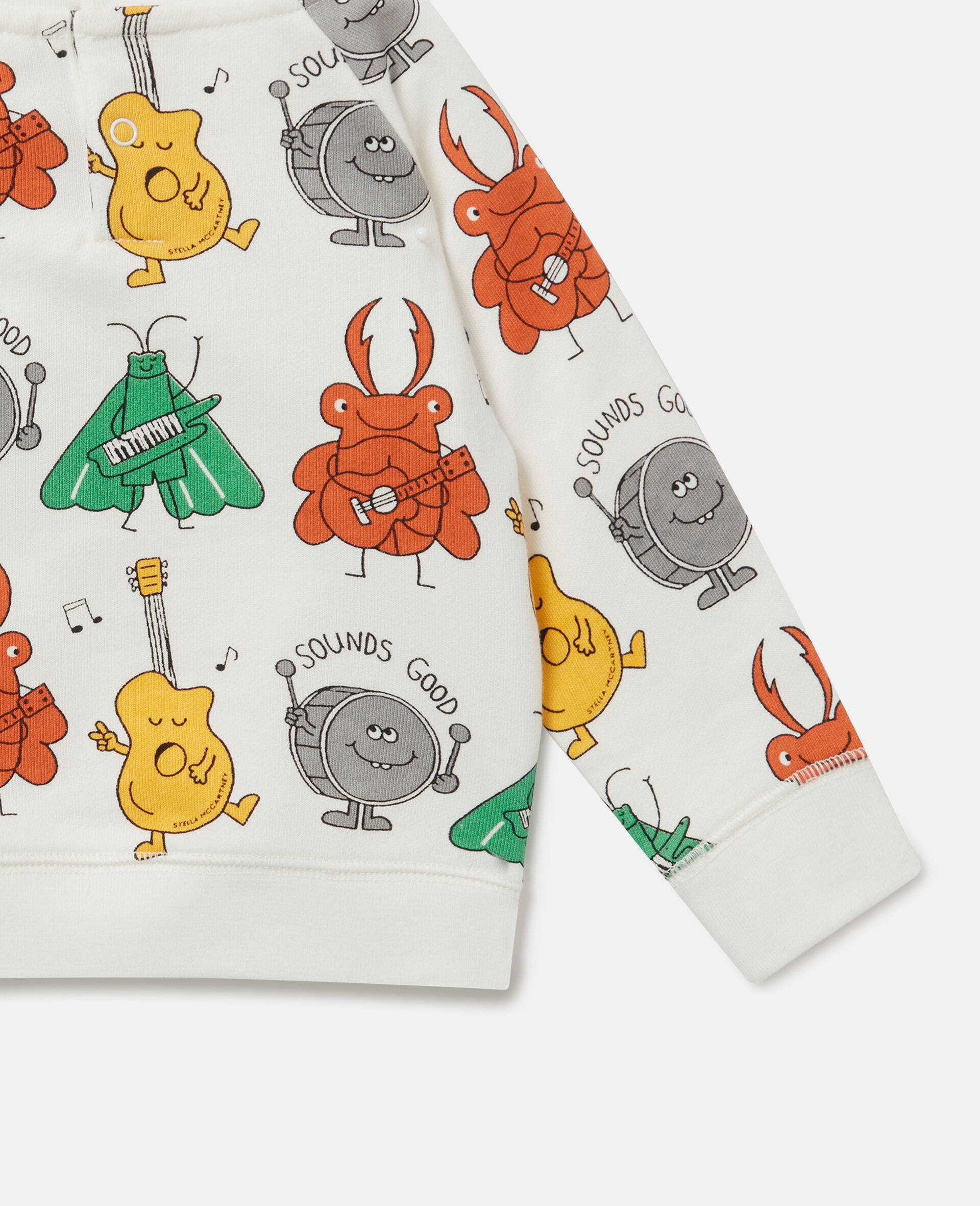 Bug Band Print Sweatshirt-Multicolour-large image number 3