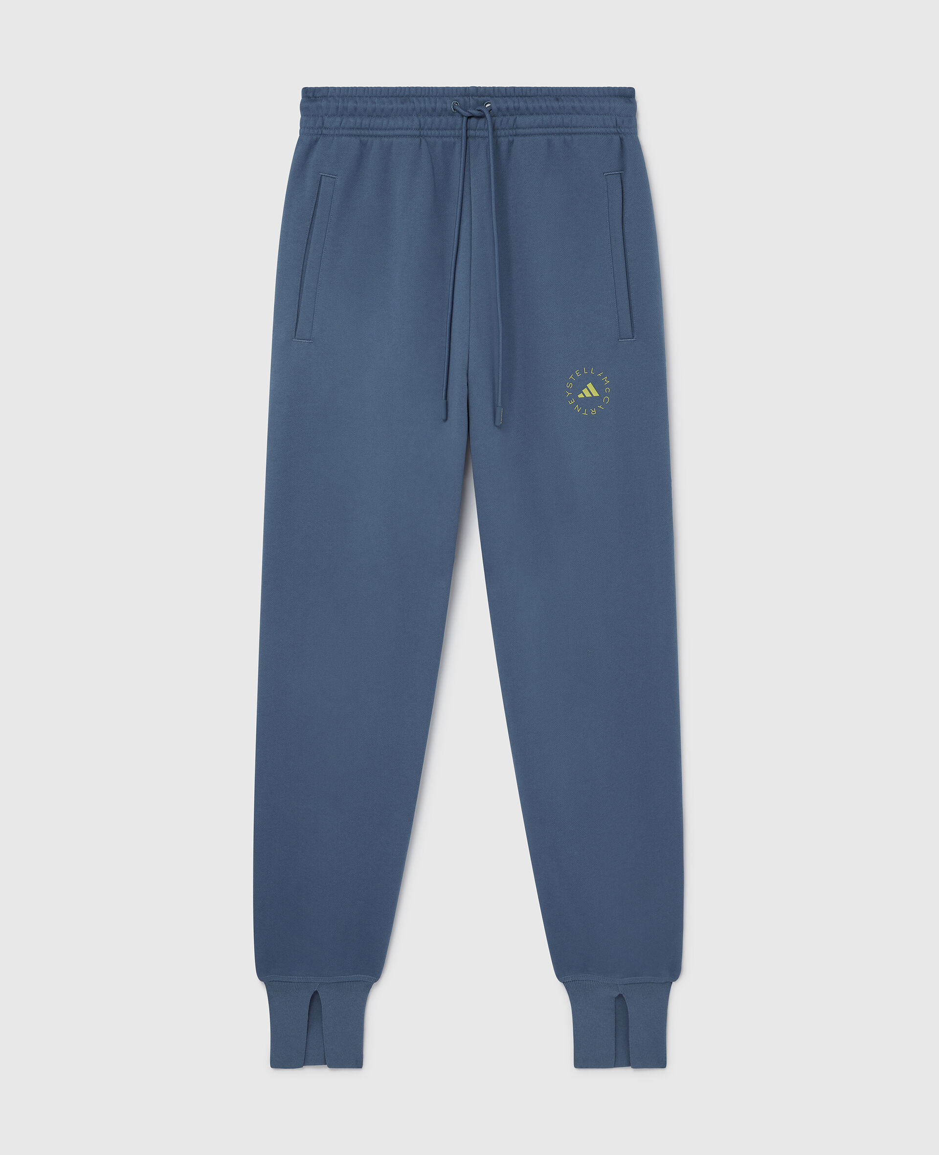 Pantaloni Sportivi TrueLife con Spacchi alle Caviglie-Blu-large image number 0