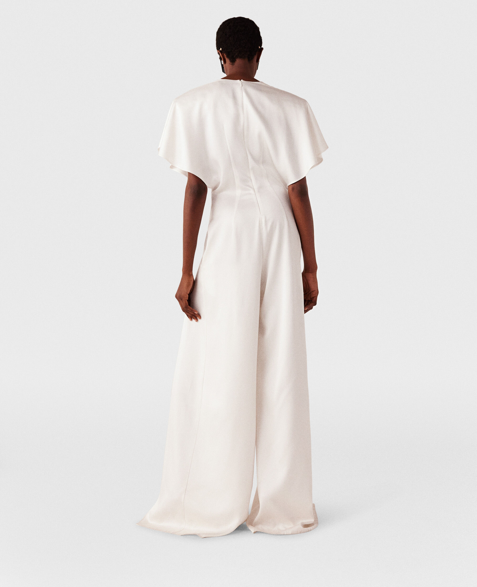Stella mccartney white jumpsuit clearance