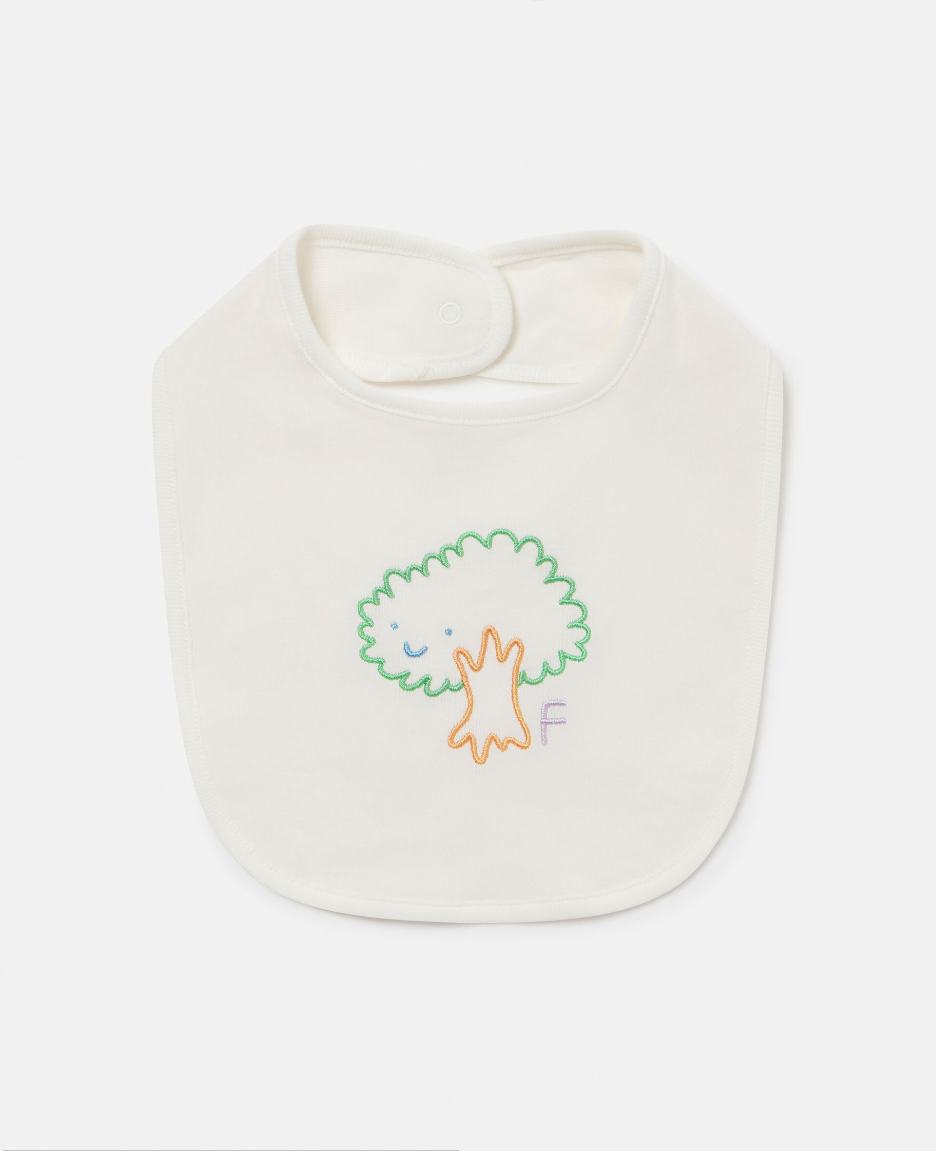 Embroidered Bib Set of 7-Cream-large Embroidered Bib Set of 7-Cream-large image number 1