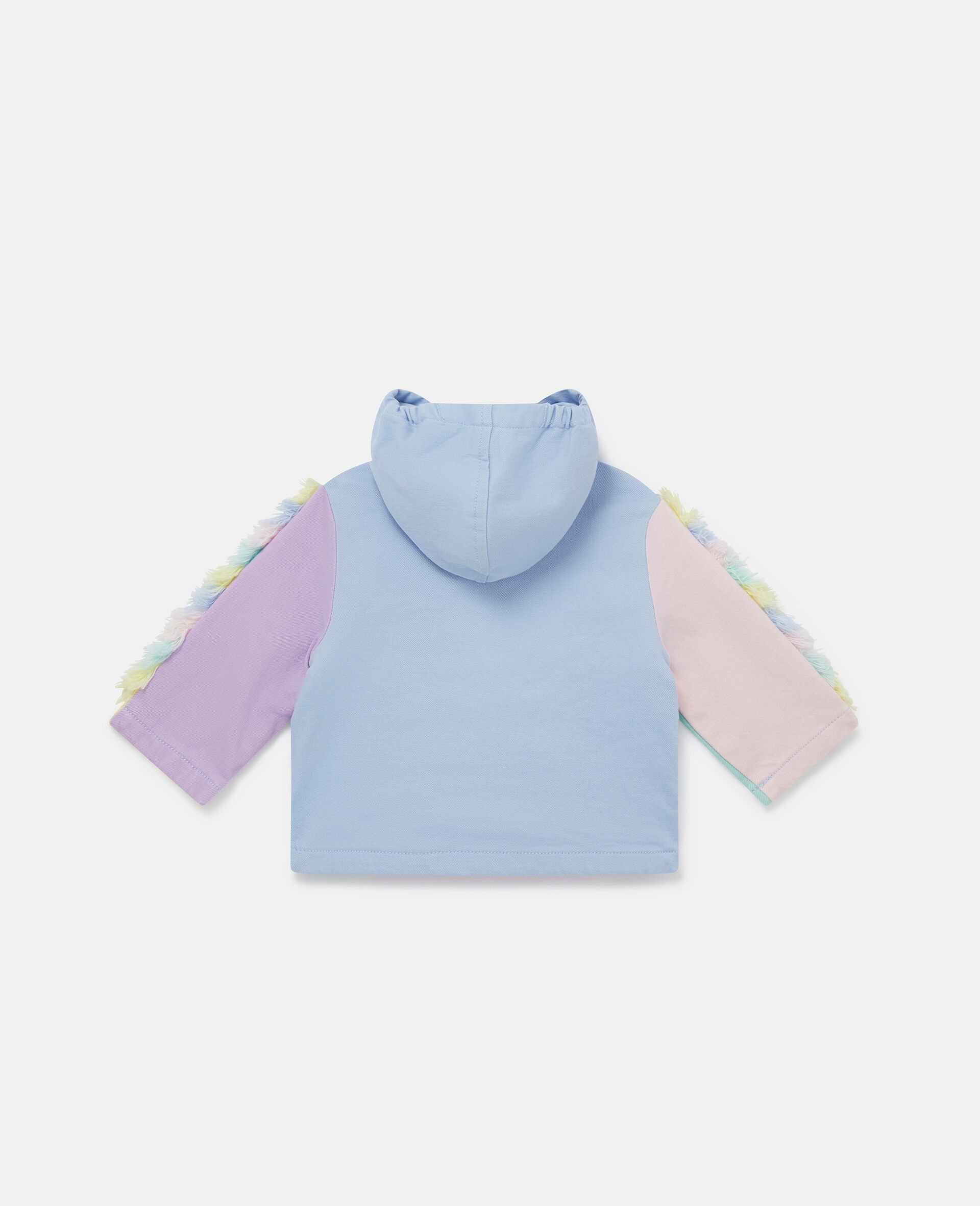 Rainbow Unicorn Zip Hoodie-Pink-large Rainbow Unicorn Zip Hoodie-Pink-large image number 2