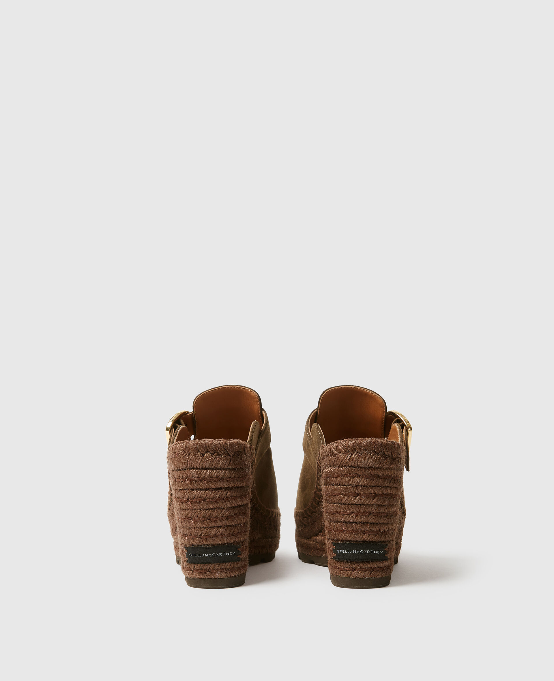 Gaia Suede Clogs-Brown-large image number 2