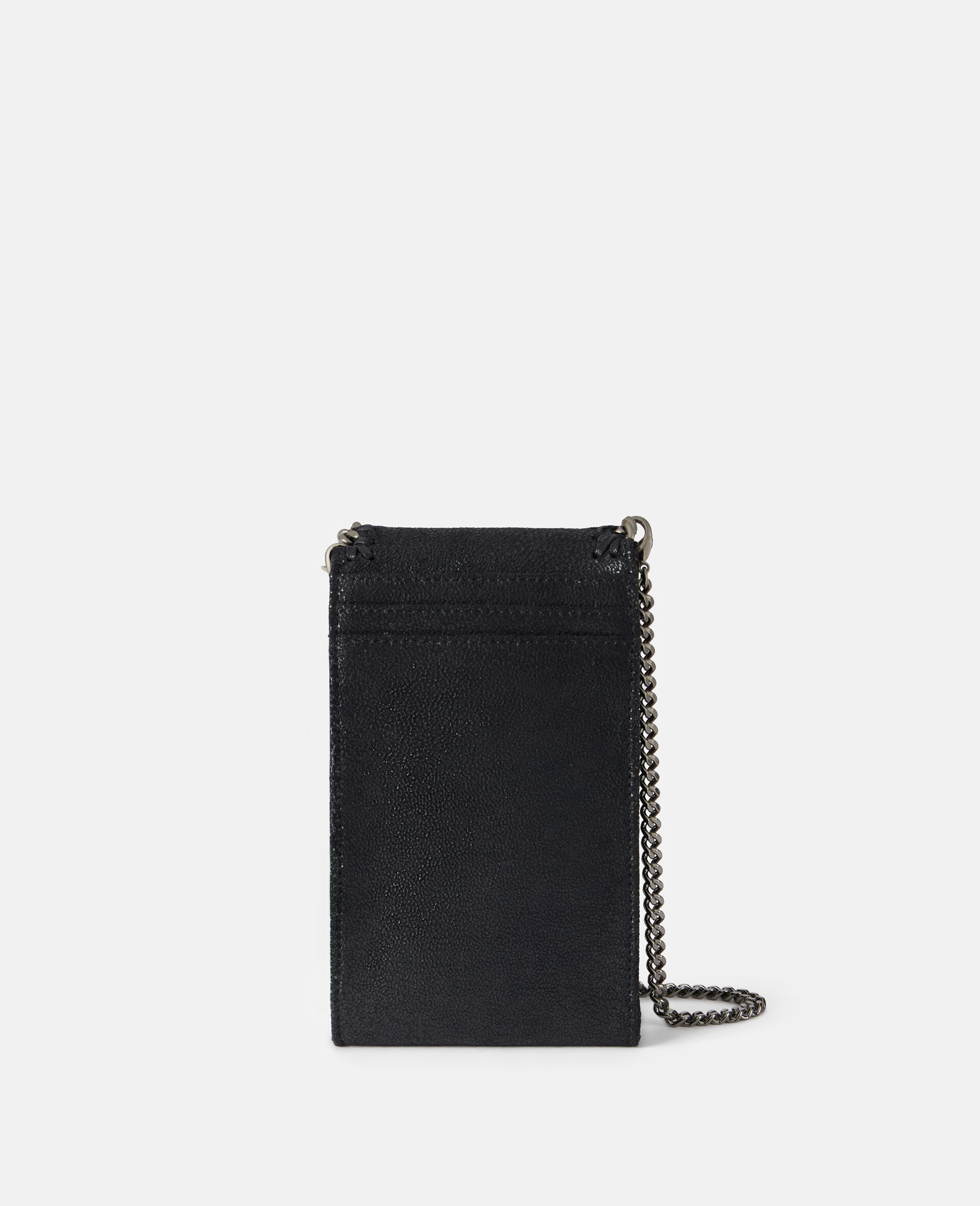 Falabella Crossbody Phone Pouch-Black-large image number 3