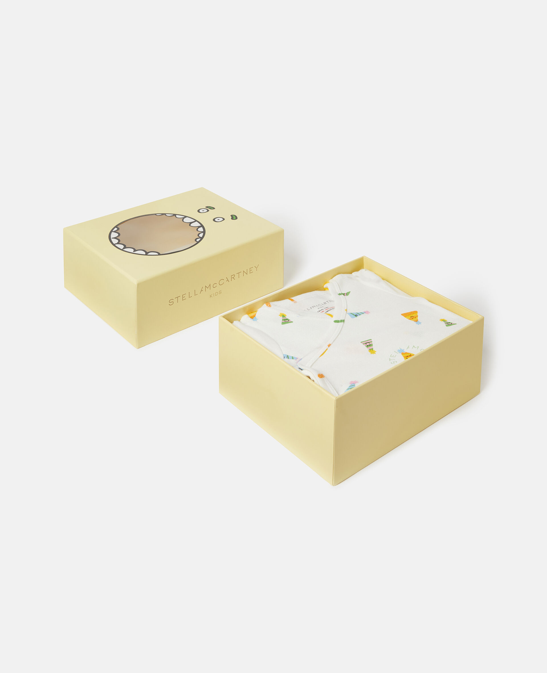 Party Hat Print Gift Set-White-large image number 3