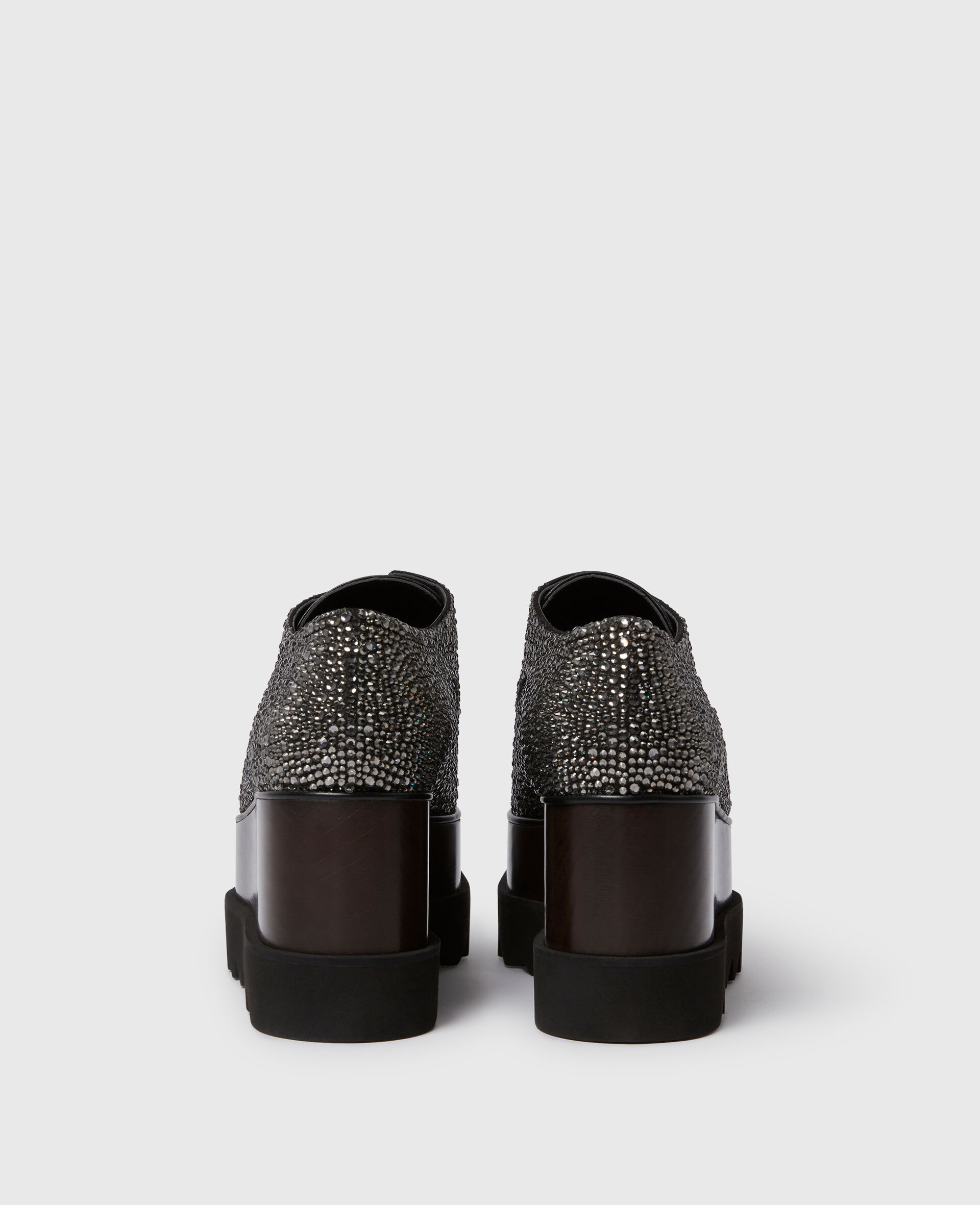 Limited Edition Elyse Crystal Platforms-Black-large image number 3