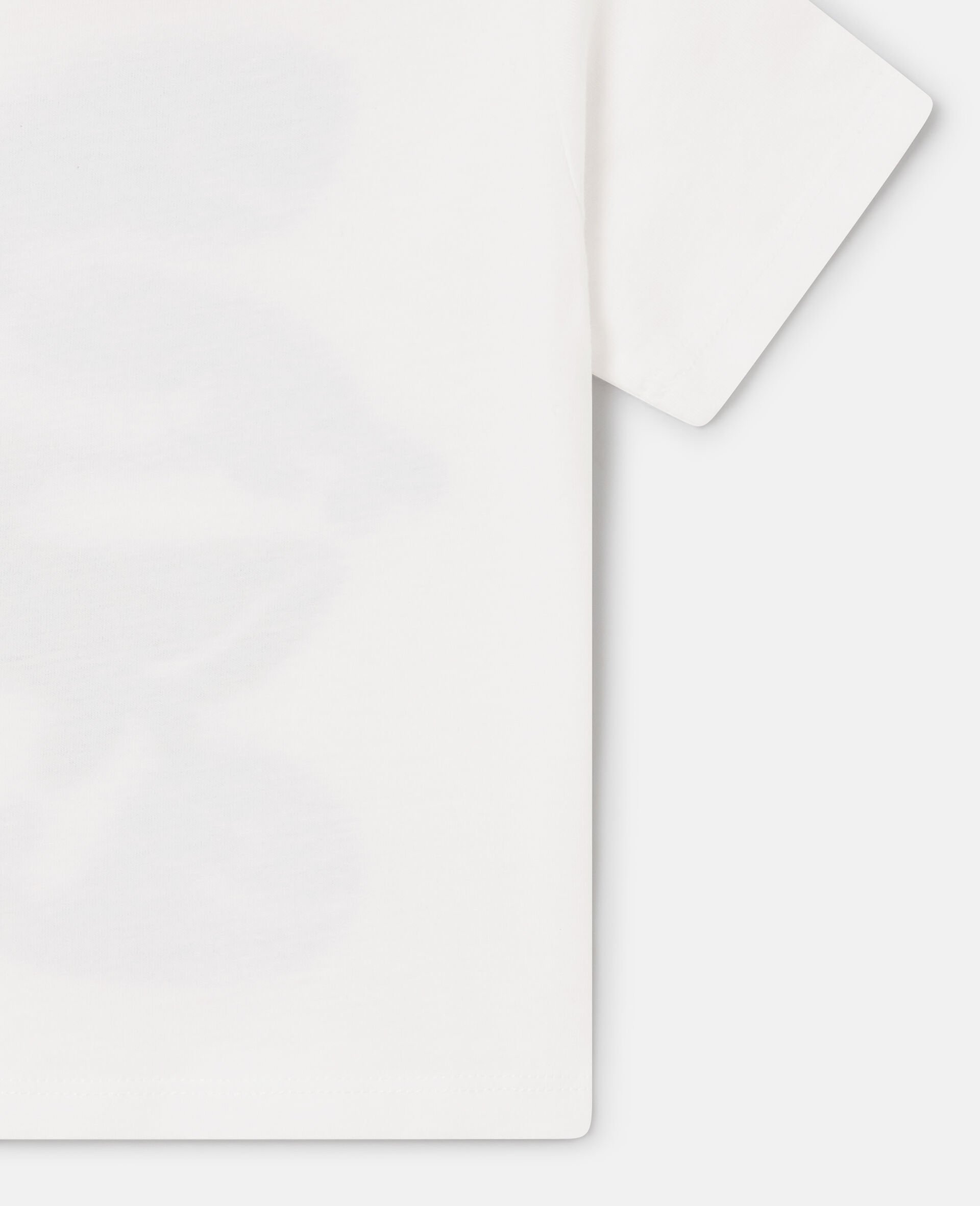 Whale Graphic Short Sleeve T-Shirt-White-large image number 3