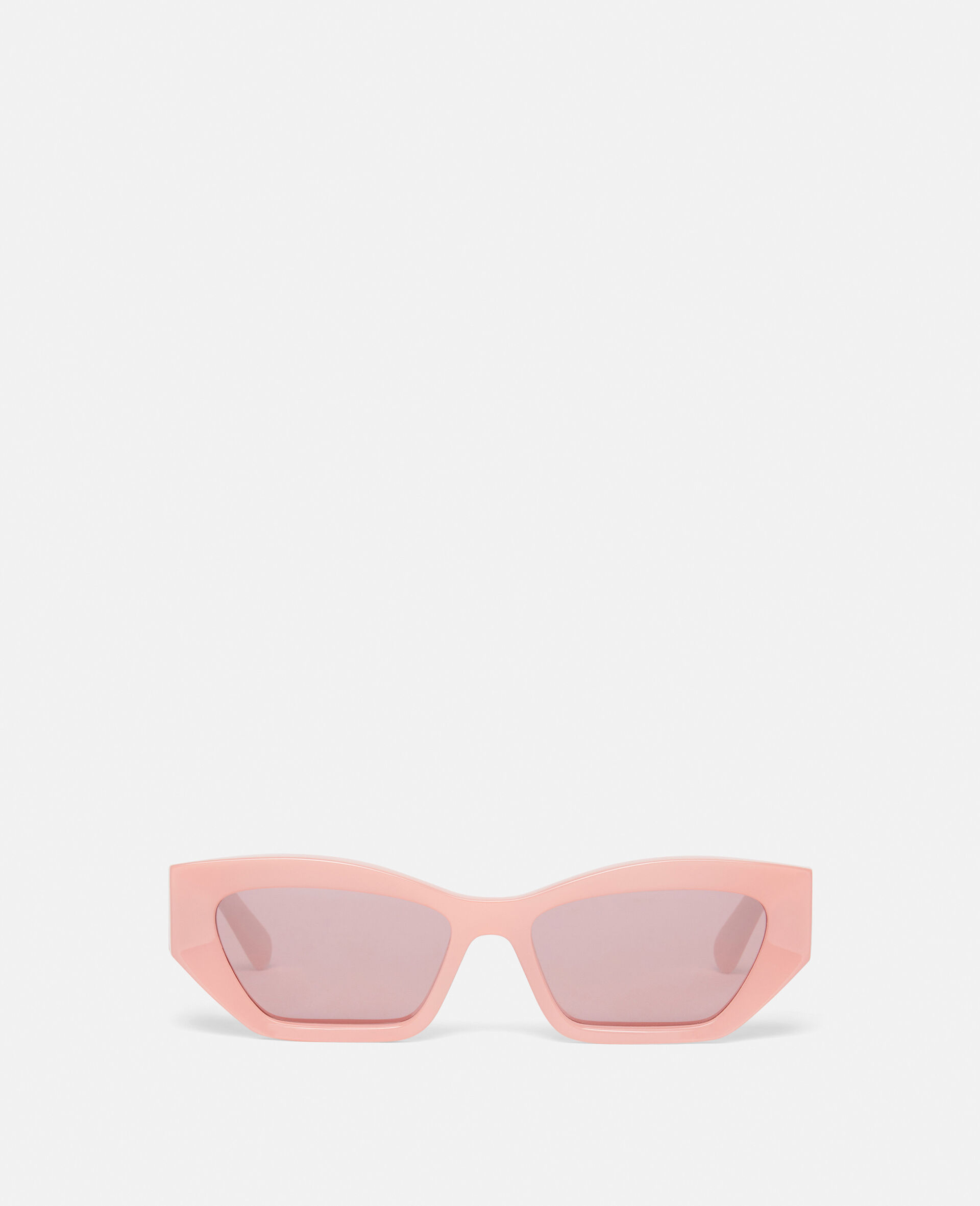 Logo Cat‐Eye Sunglasses-Black-large image number 0