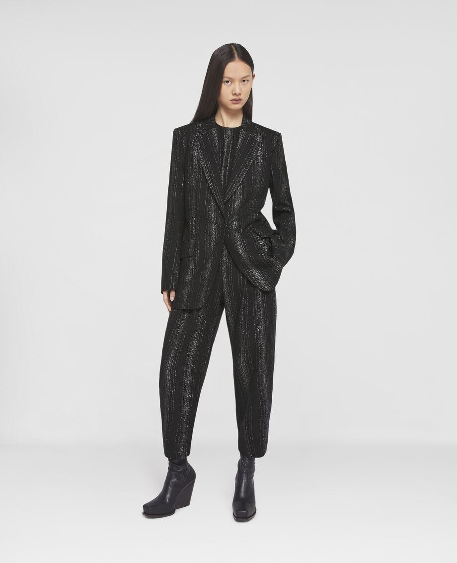 stellamccartney.com | Tailored Lurex Striped Jacket
