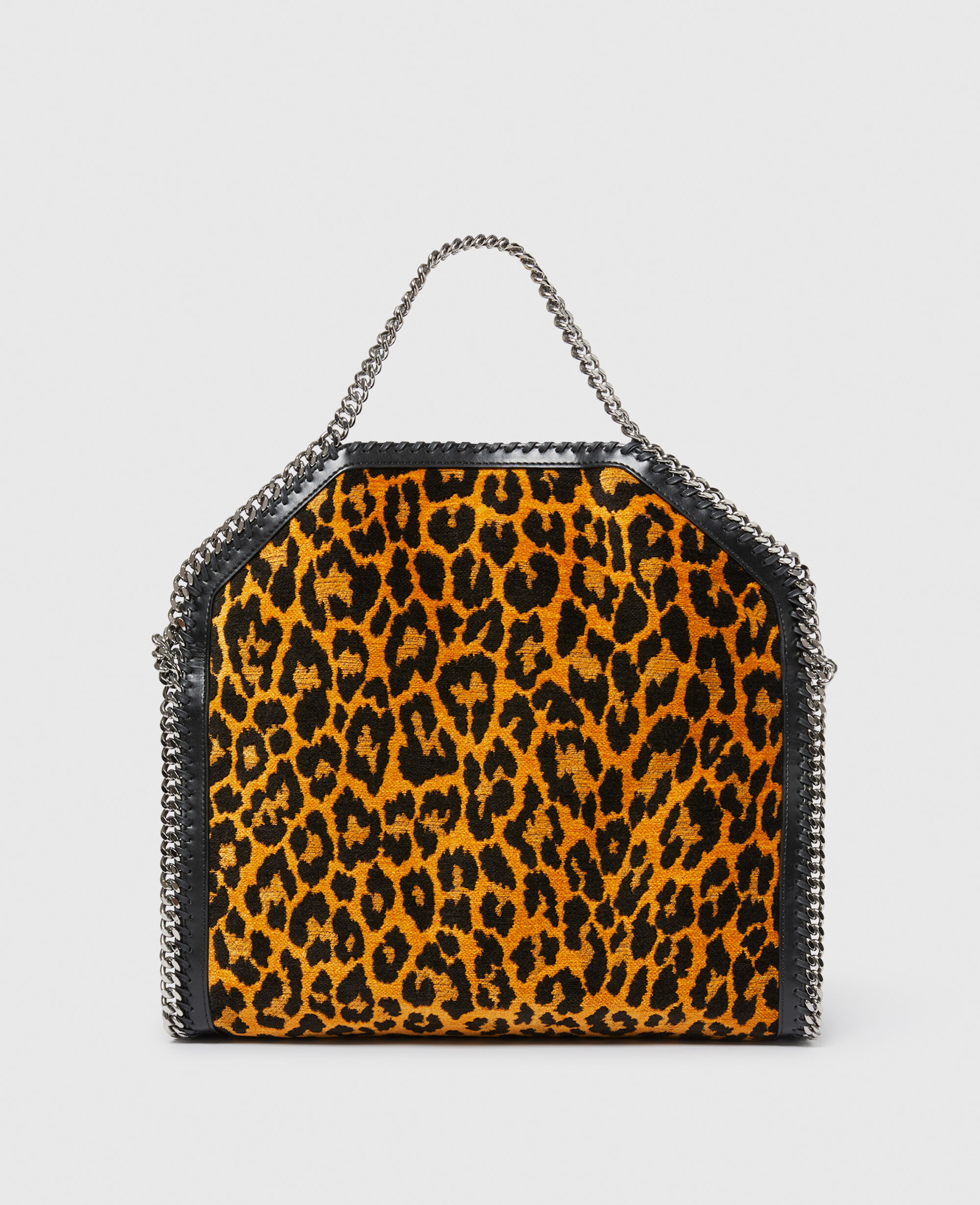 Women Leopard print Leopard Falabella Fold Over Tote Bag Stella McCartney US