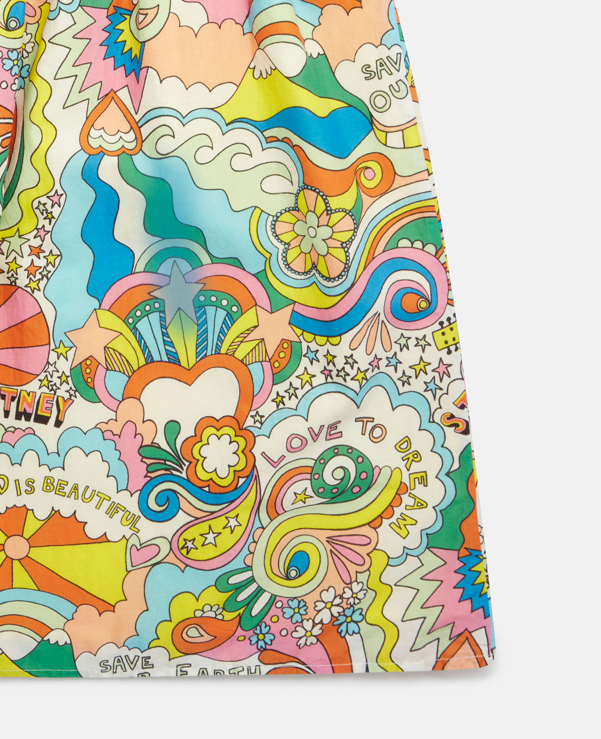 'Love to Dream' Print Sundress-White-large image number 3