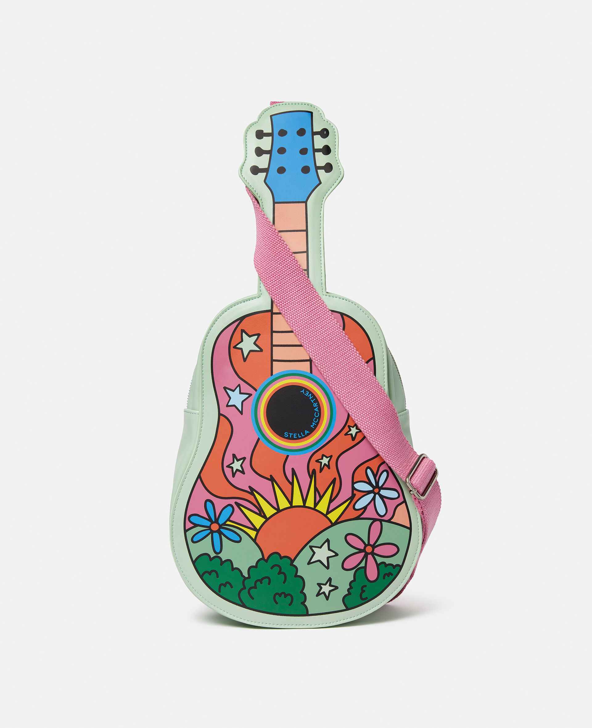 Guitar Shoulder Bag-Multicolour-large image number 0