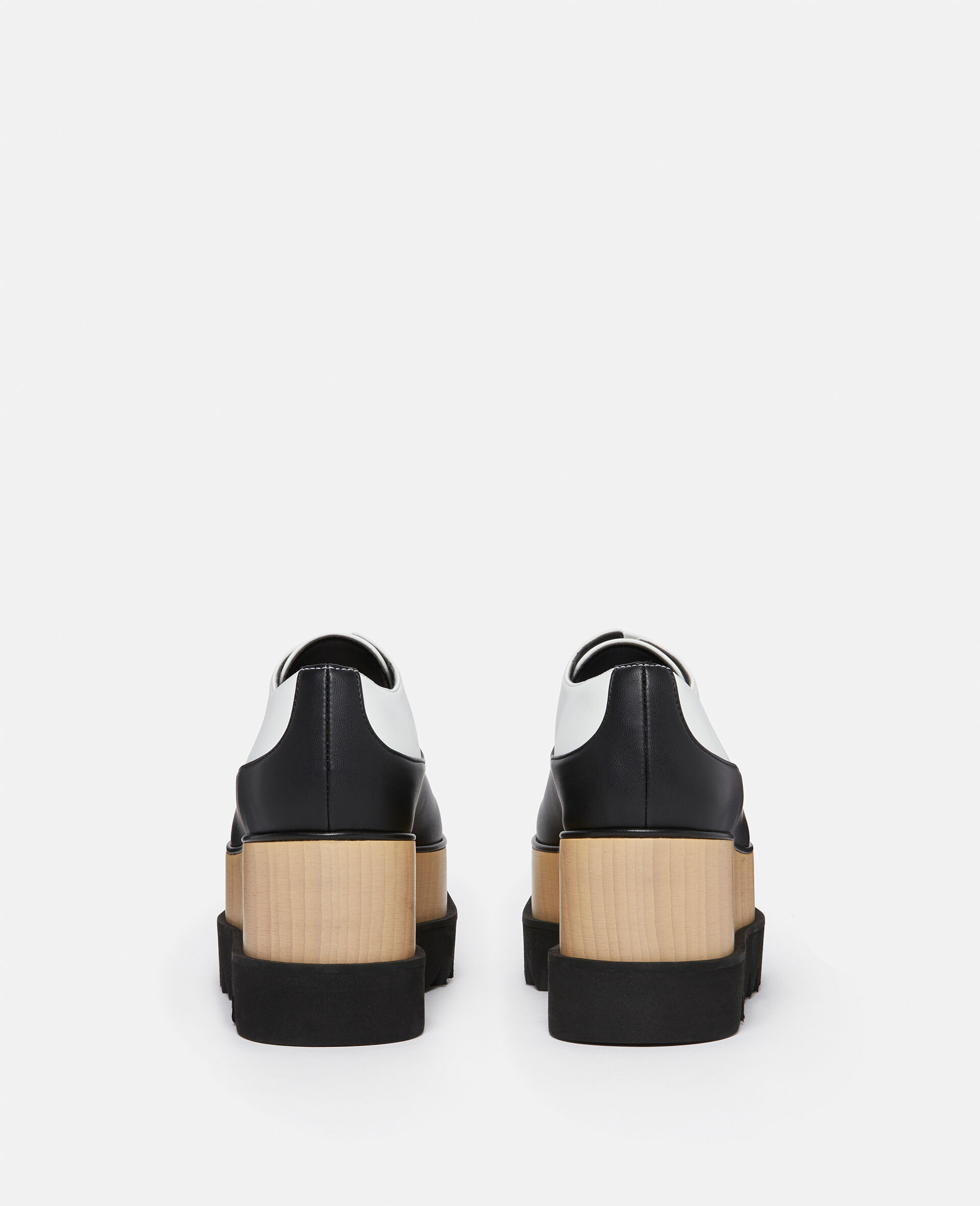 Elyse Monochrome Platform Shoes-Black-large image number 2