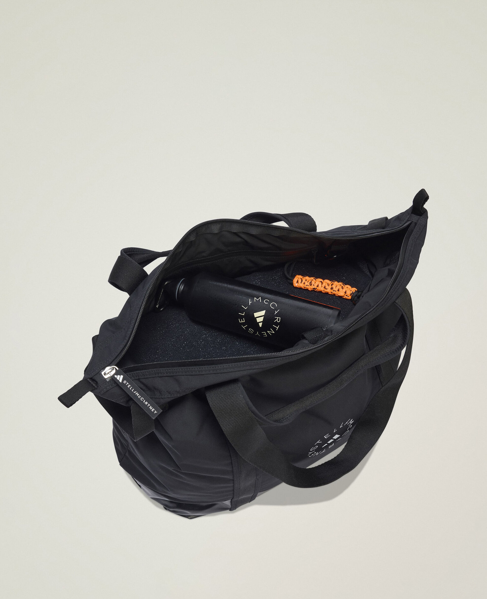 Logo Tote Bag-Black-large image number 4