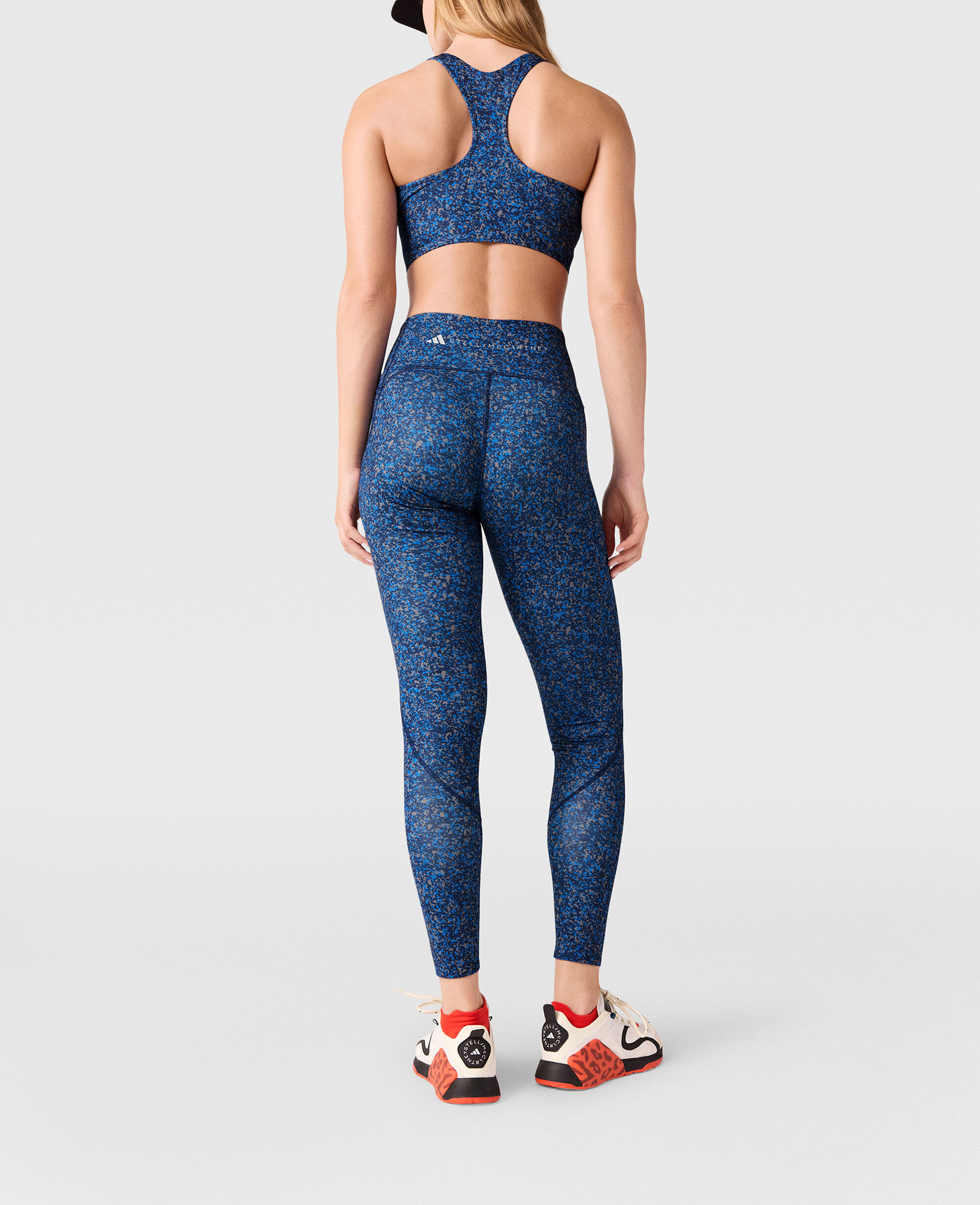 ADIDAS BY STELLA MCCARTNEY Printed stretch-jersey top | THE