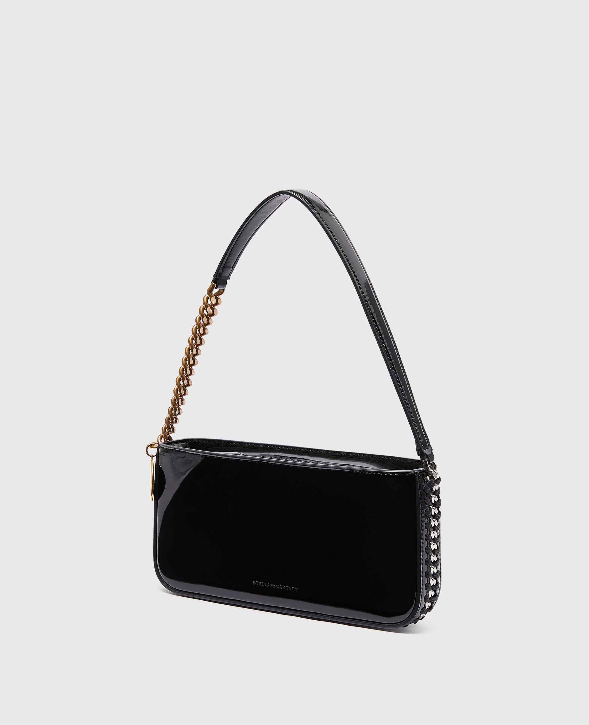 Falabella Pochette Shoulder Bag-Black-medium Falabella Pochette Shoulder Bag-Black-medium