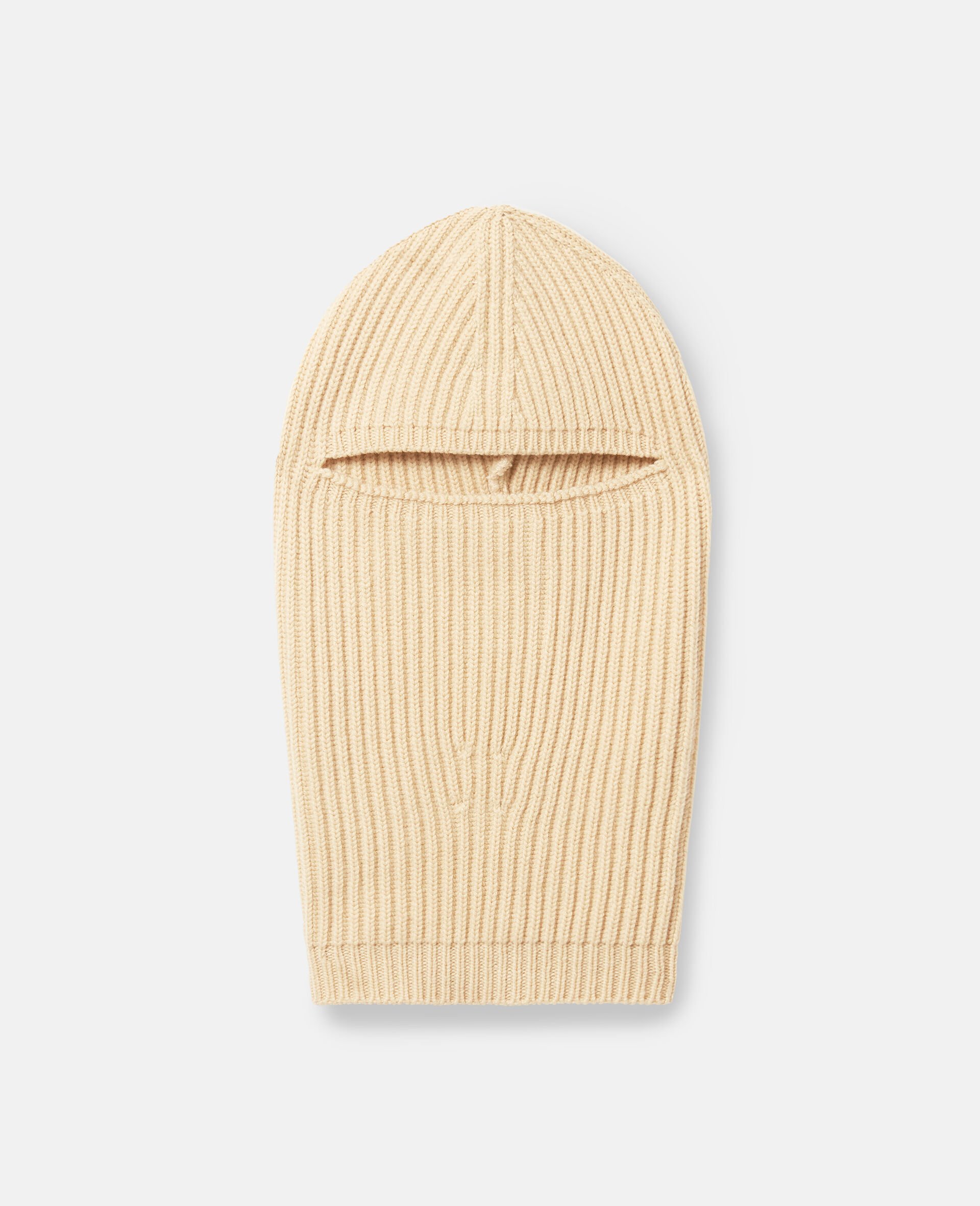 Ribbed Balaclava -Yellow-medium