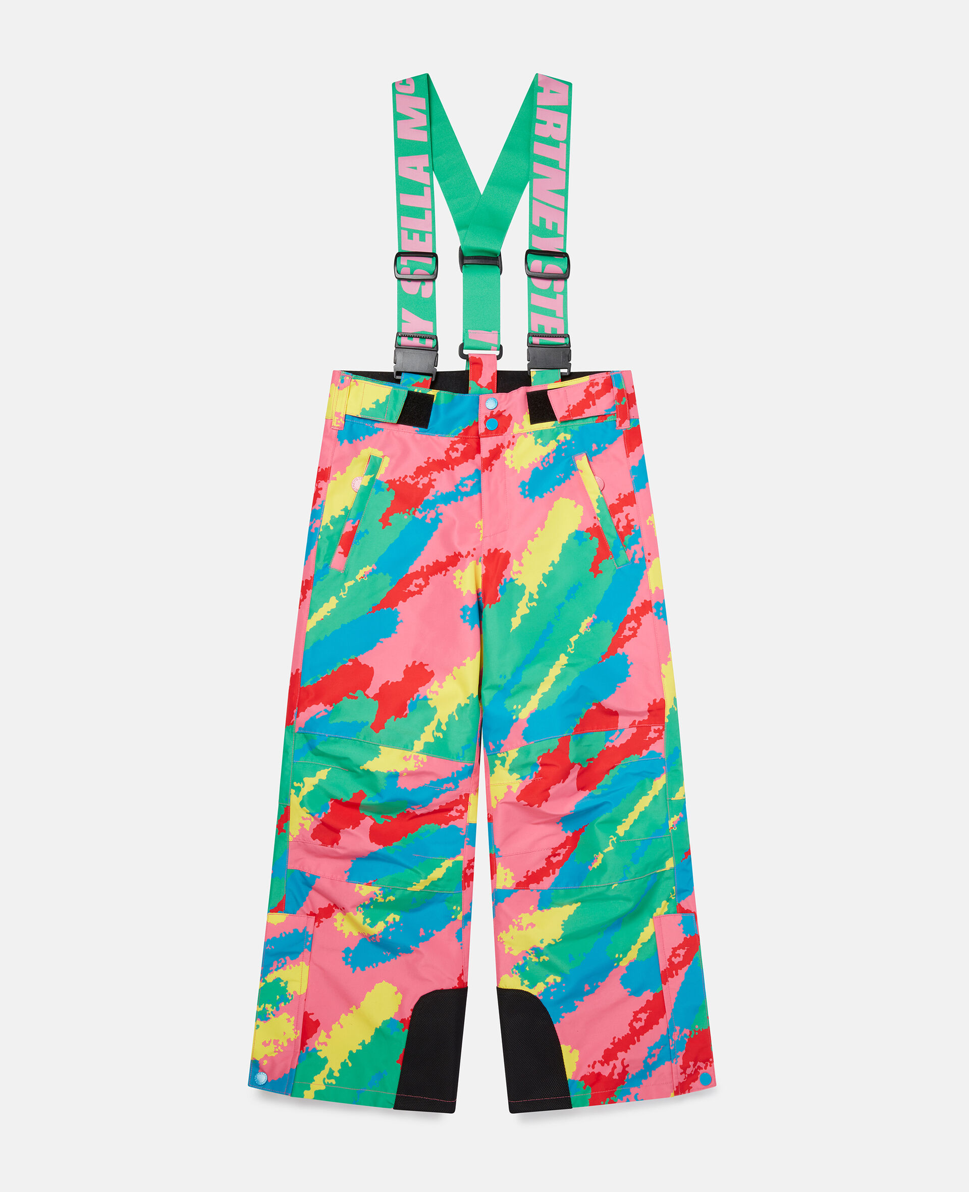 Spray Print Snow Trousers-Multicolour-large