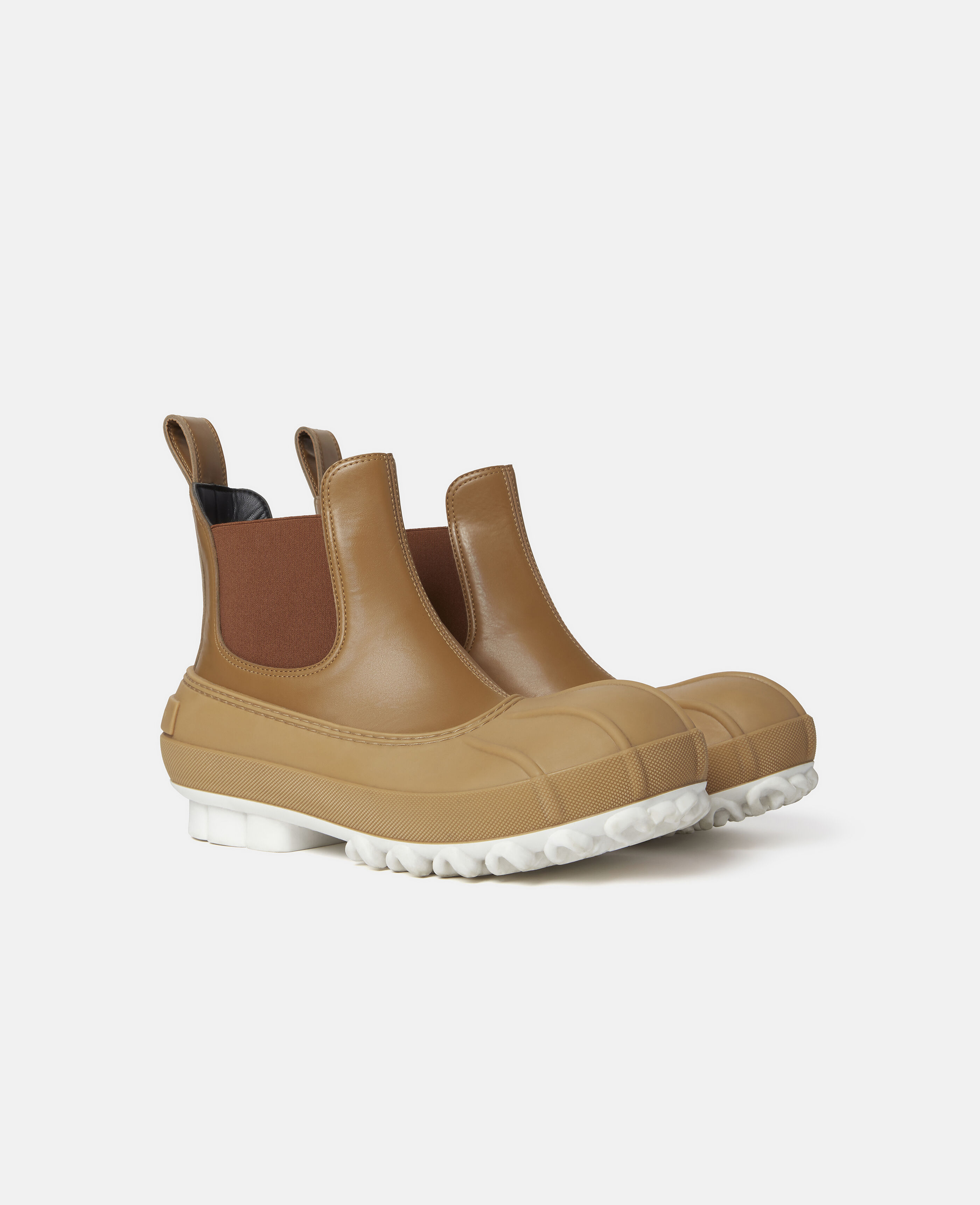 Women キャメル ダック シティ チェルシー ブーツ | Stella McCartney JP