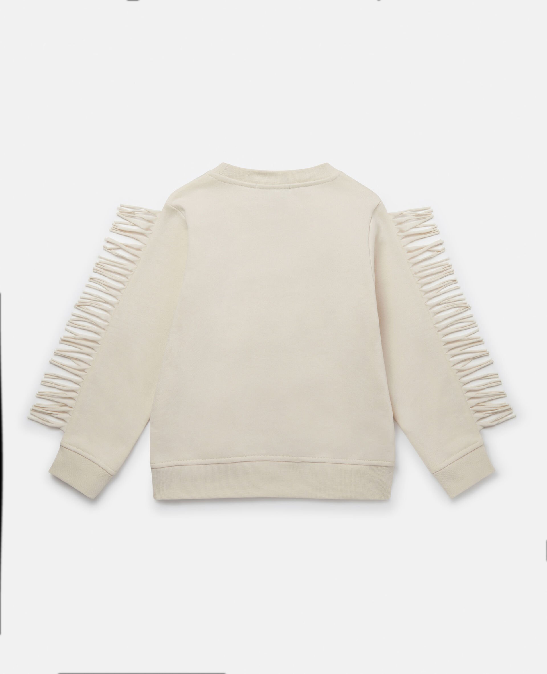 Horse Graphic Fringed Sweatshirt-Grey-large Horse Graphic Fringed Sweatshirt-Grey-large image number 2