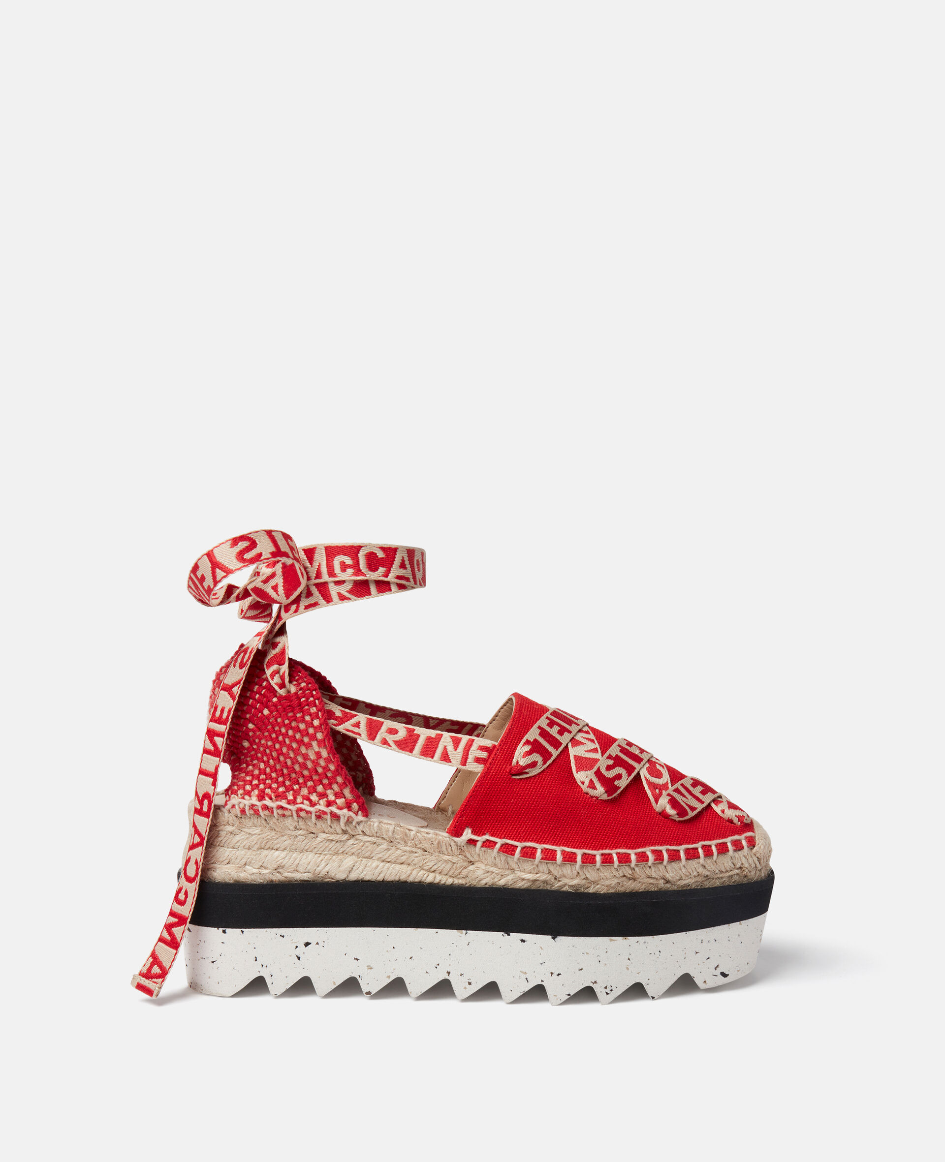 Gaia Platform Espadrilles-Black-large image number 0