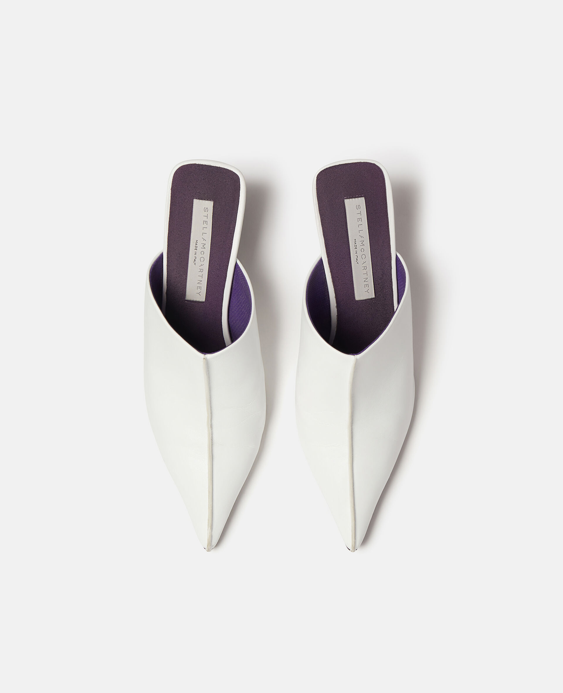 Elsa尖头小猫跟高跟穆勒鞋-黑色-large image number 3