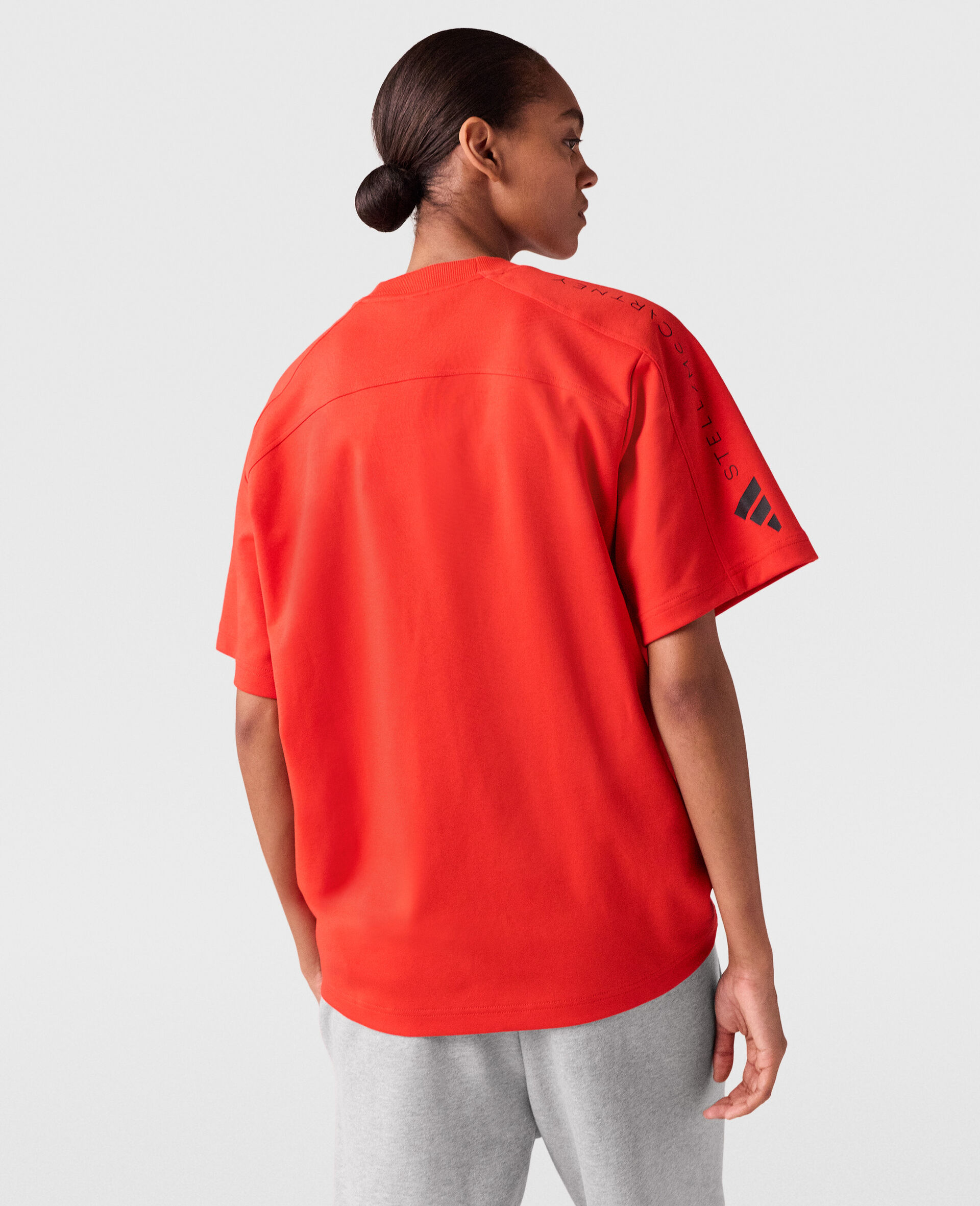 T-Shirt Oversize TrueLife-Rosso-large image number 3