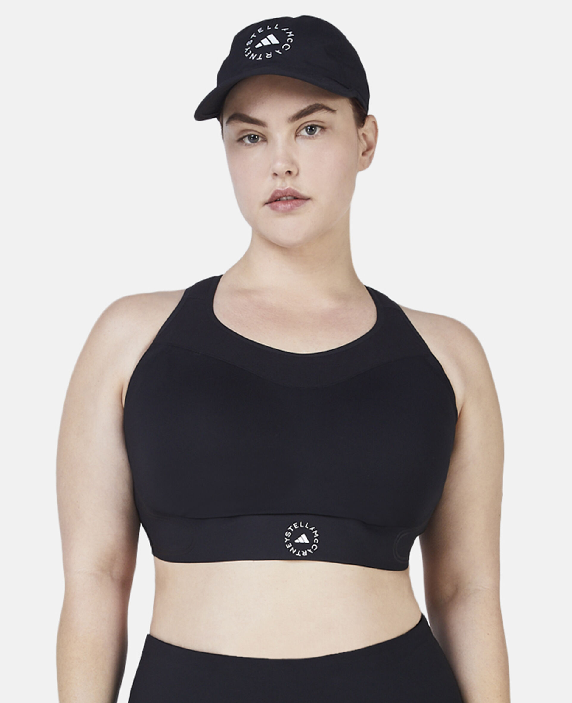 Women Core Black TruePace Plus Size High Support Sports Bra Stella