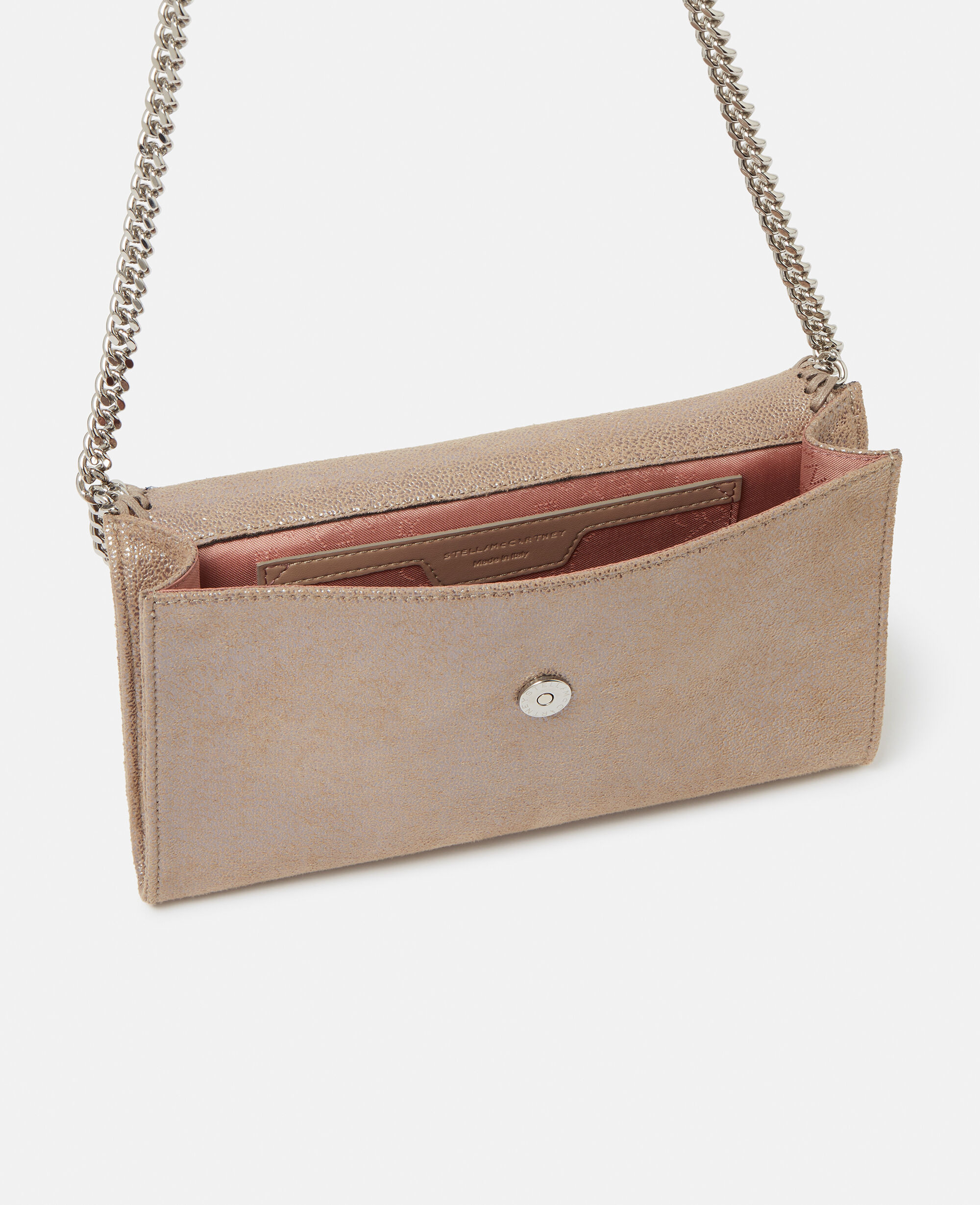 Women Pink pearl Falabella Wallet Crossbody Bag | Stella