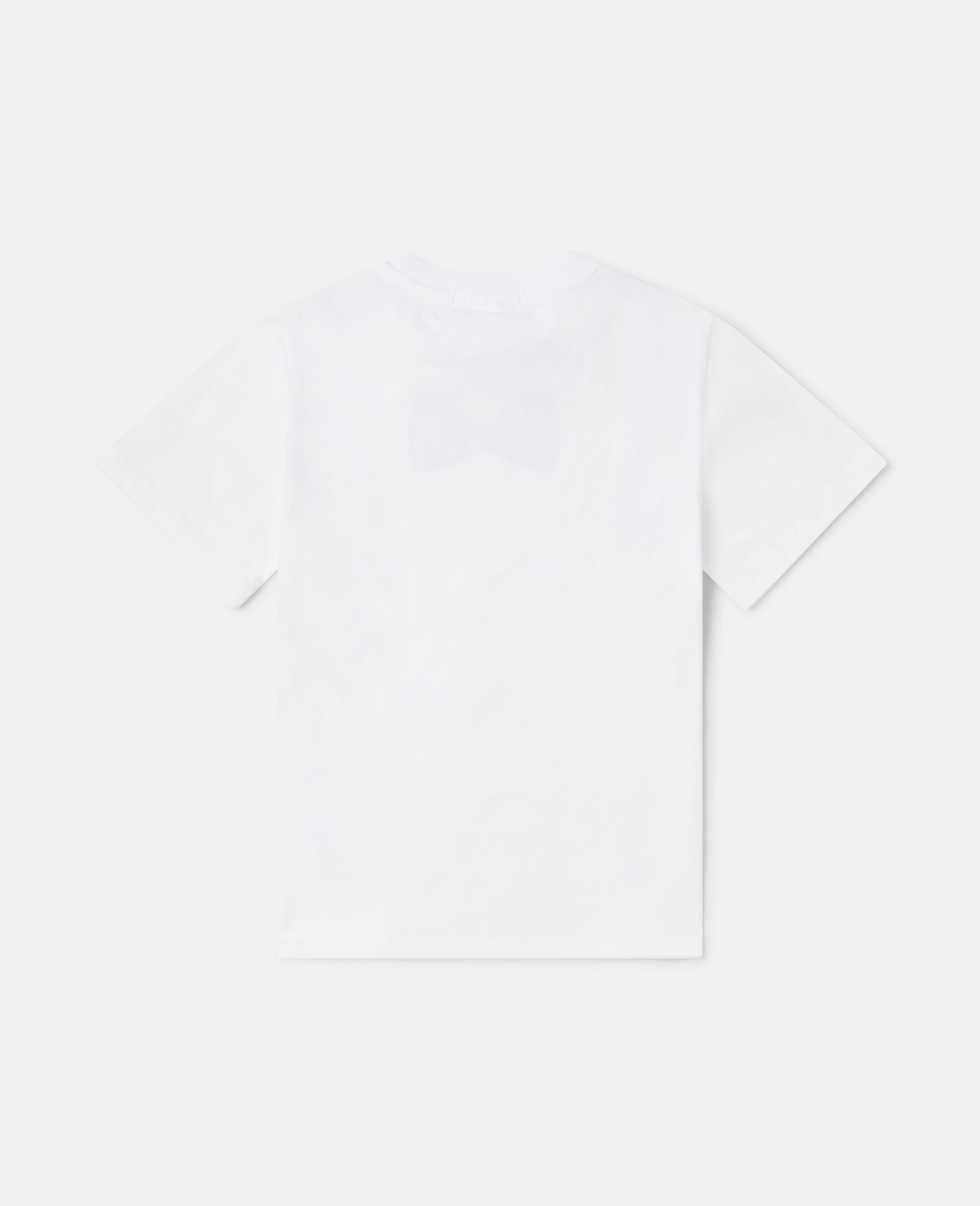 Bow Tie and Suspender Print T-Shirt-White-large image number 2