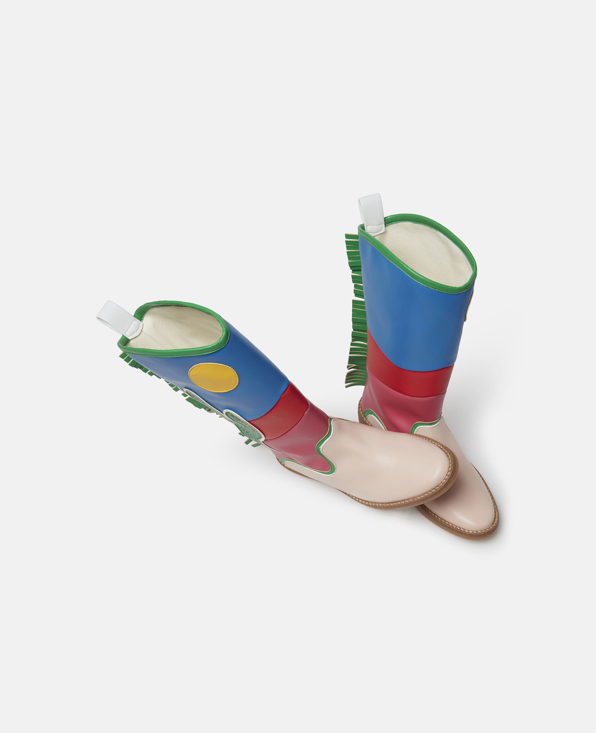 Cactus & Sun Fringed Alter Mat Boots-Multicolour-large Cactus & Sun Fringed Alter Mat Boots-Multicolour-large image number 1