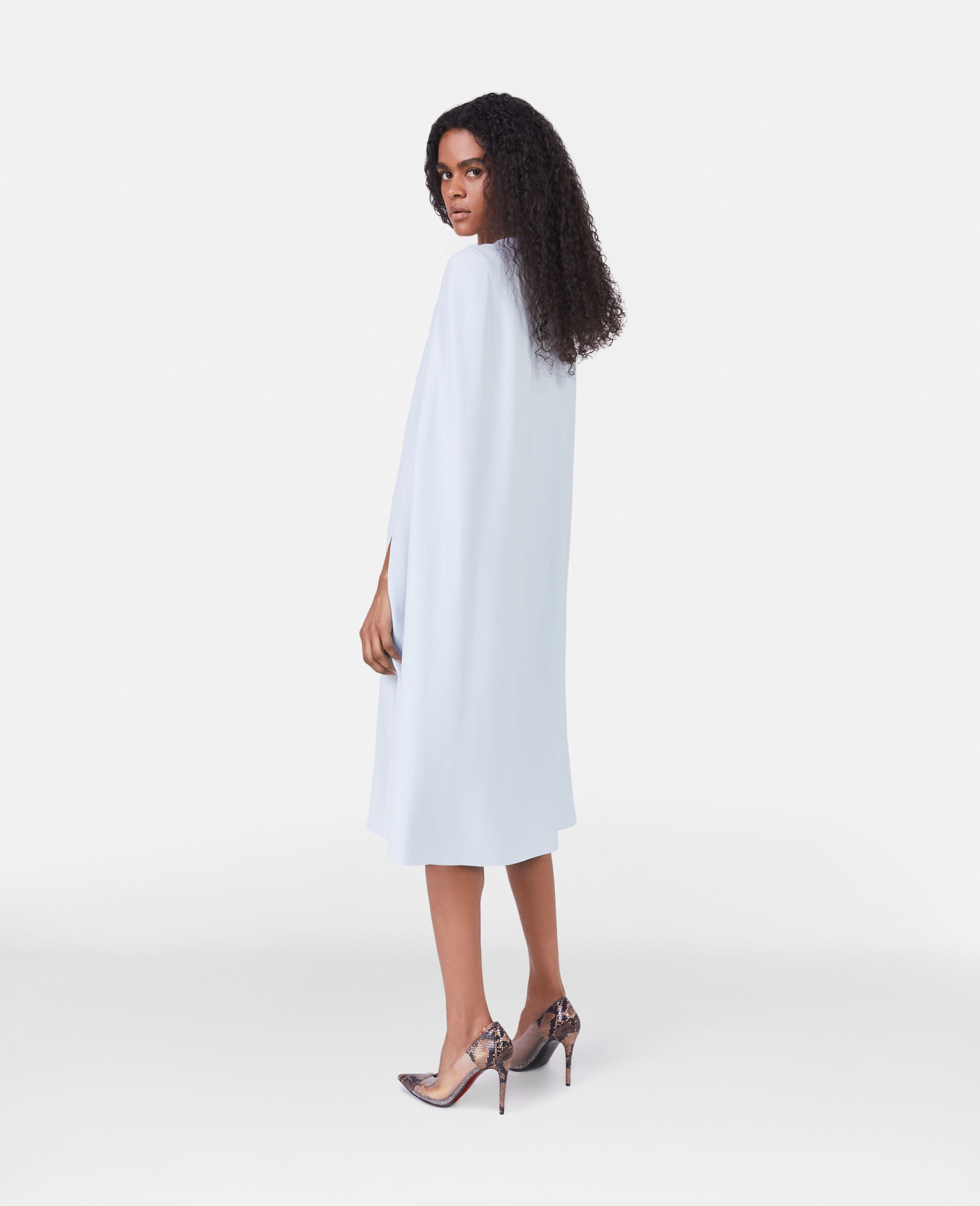 Cape Dress-Blue-large Cape Dress-Blue-large image number 3